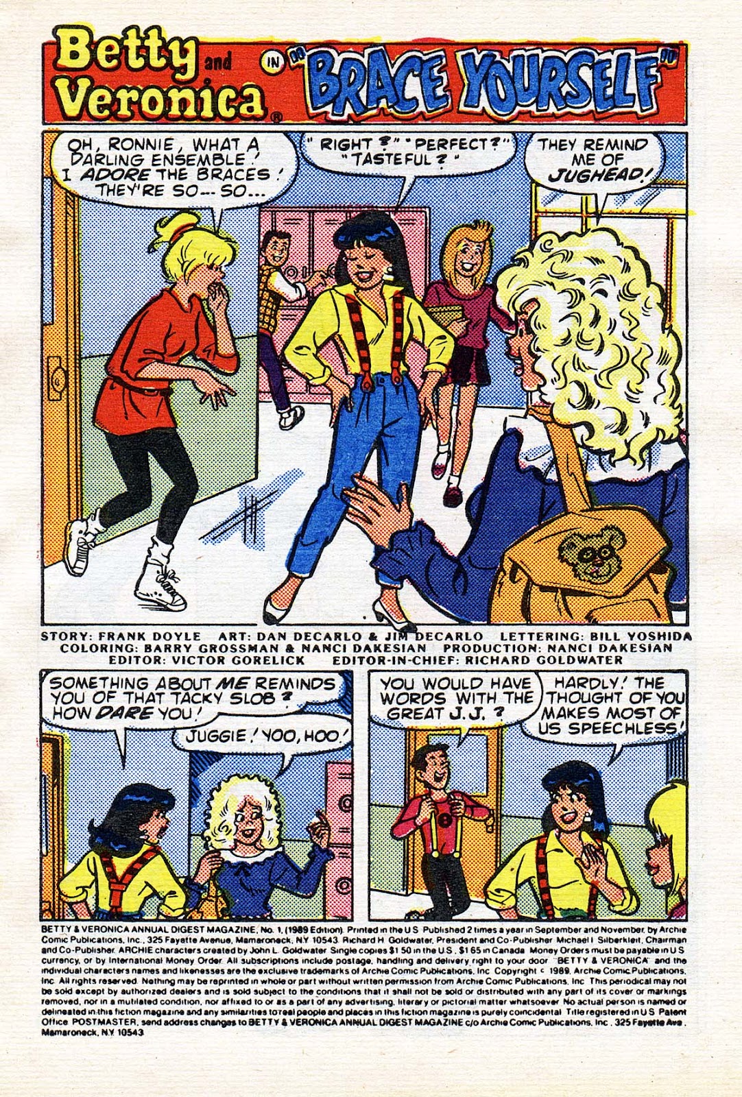 Betty and Veronica Annual Digest Magazine issue 1 - Page 2