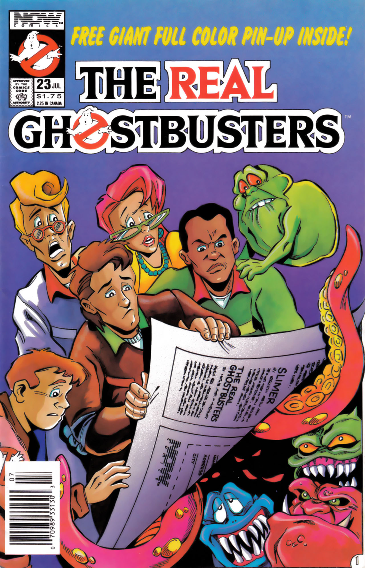 Read online Real Ghostbusters comic -  Issue #23 - 1
