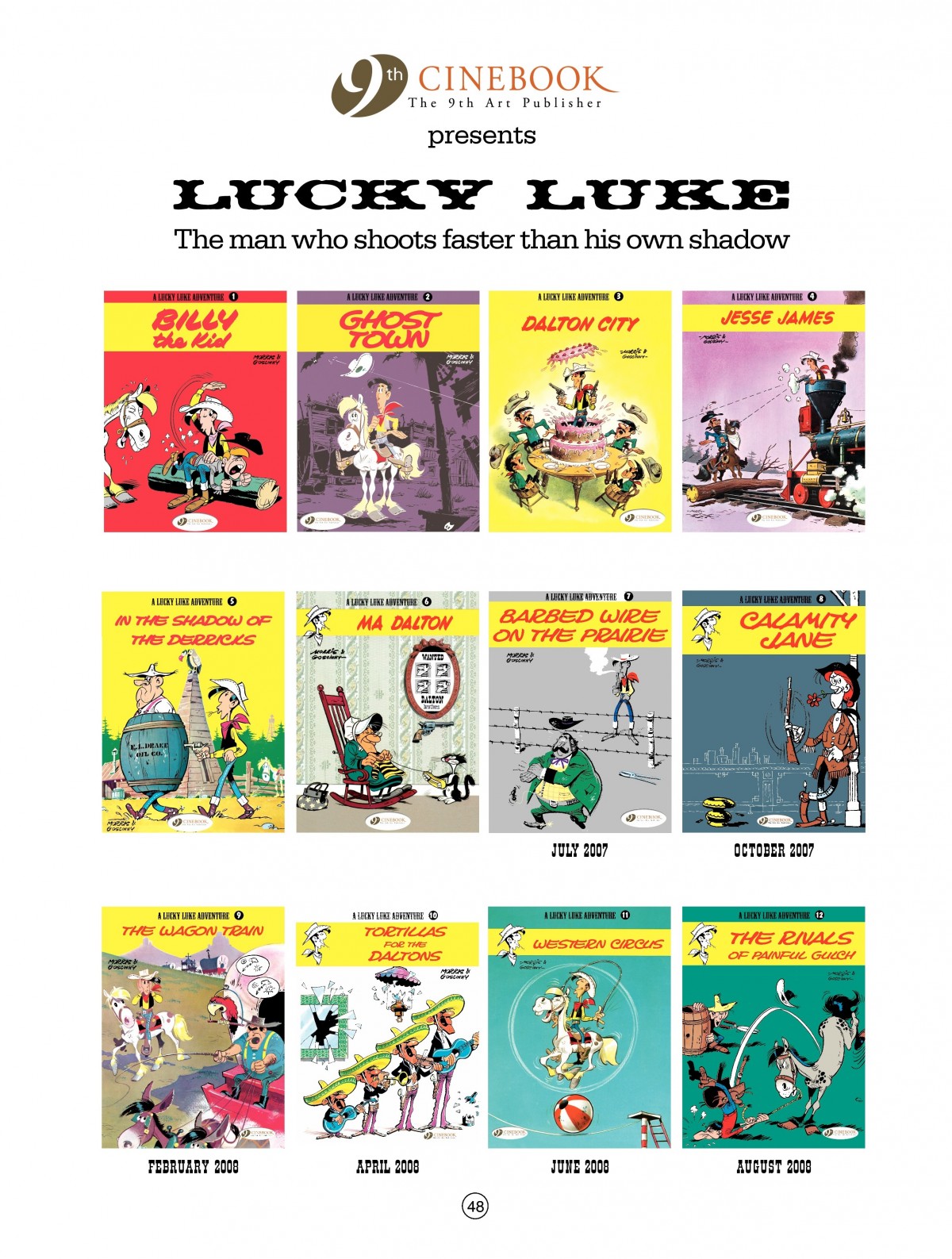 Read online A Lucky Luke Adventure comic -  Issue #3 - 50