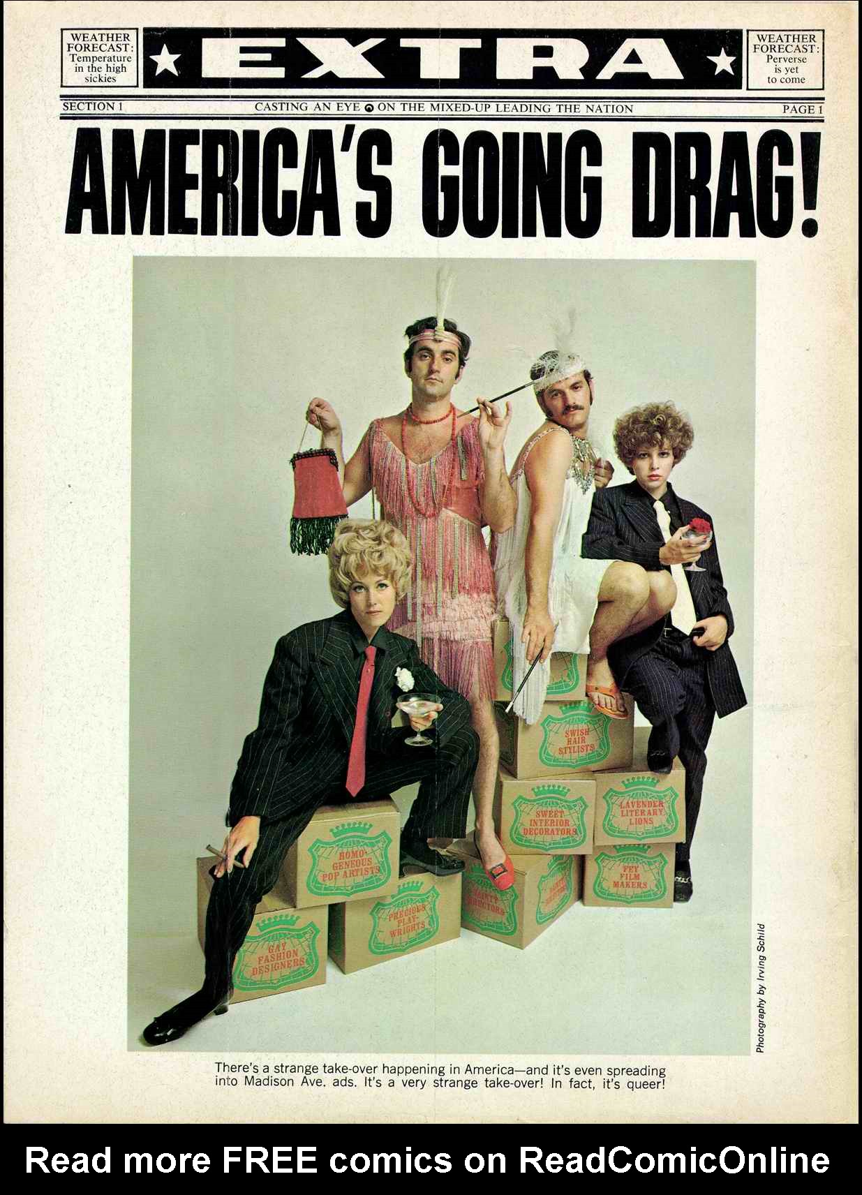 Read online MAD comic -  Issue #124 - 52