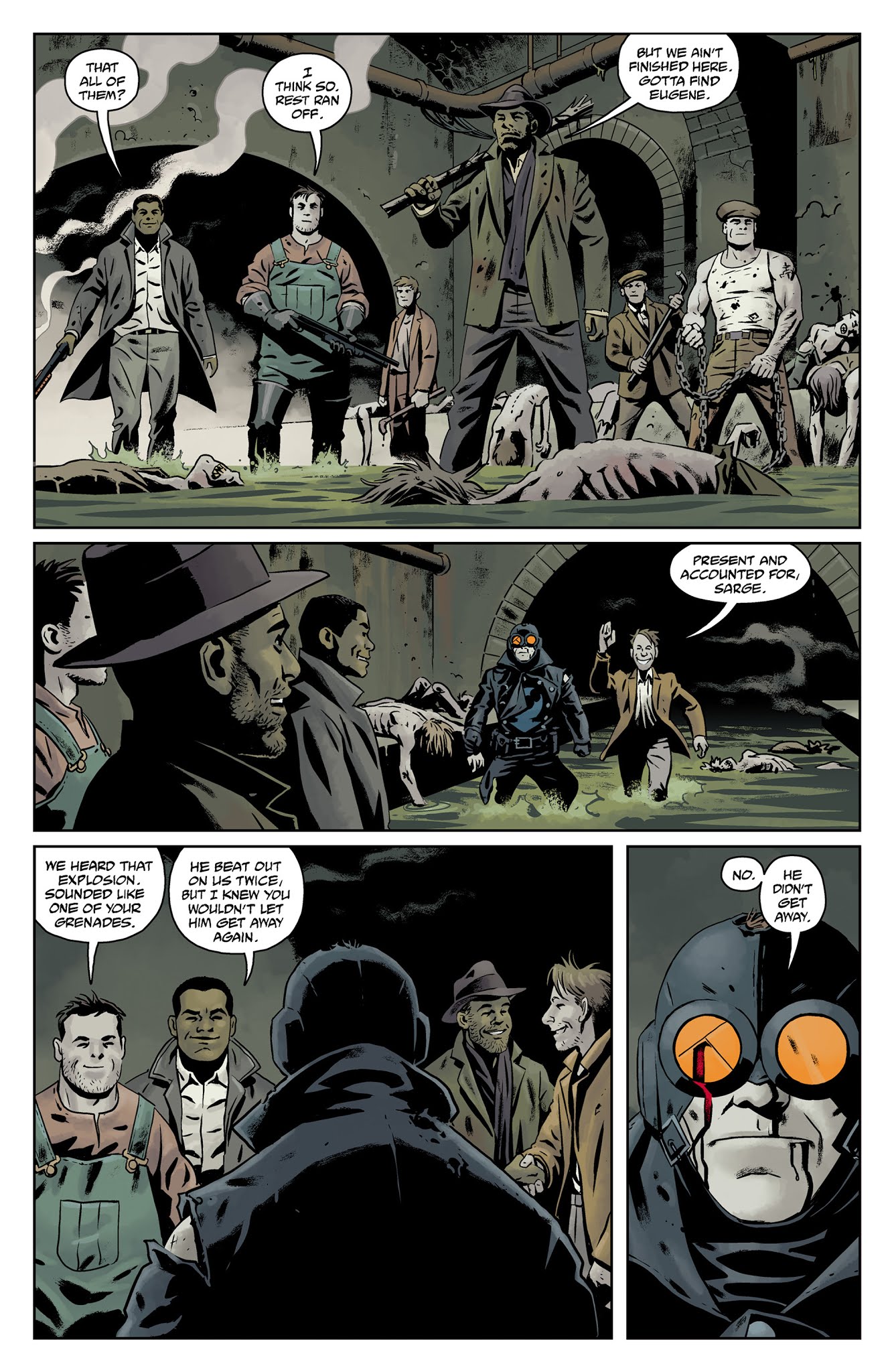 Read online Lobster Johnson: The Forgotten Man comic -  Issue # Full - 23