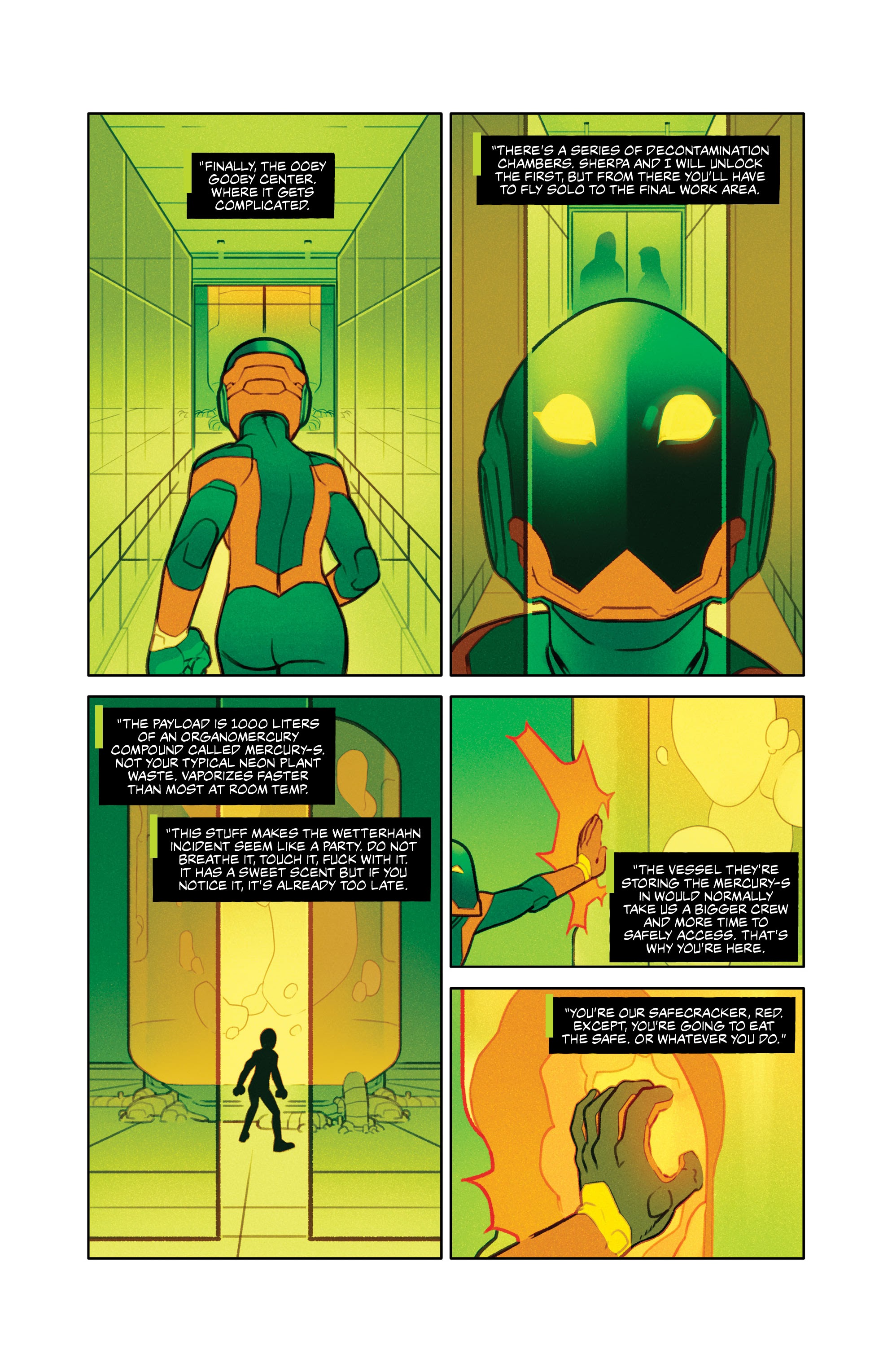 Read online Radiant Red comic -  Issue #3 - 9