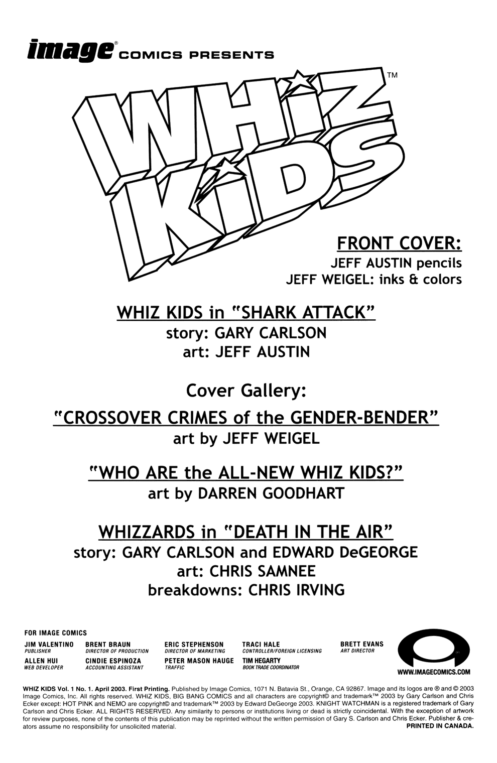 Read online Whiz Kids comic -  Issue # Full - 2