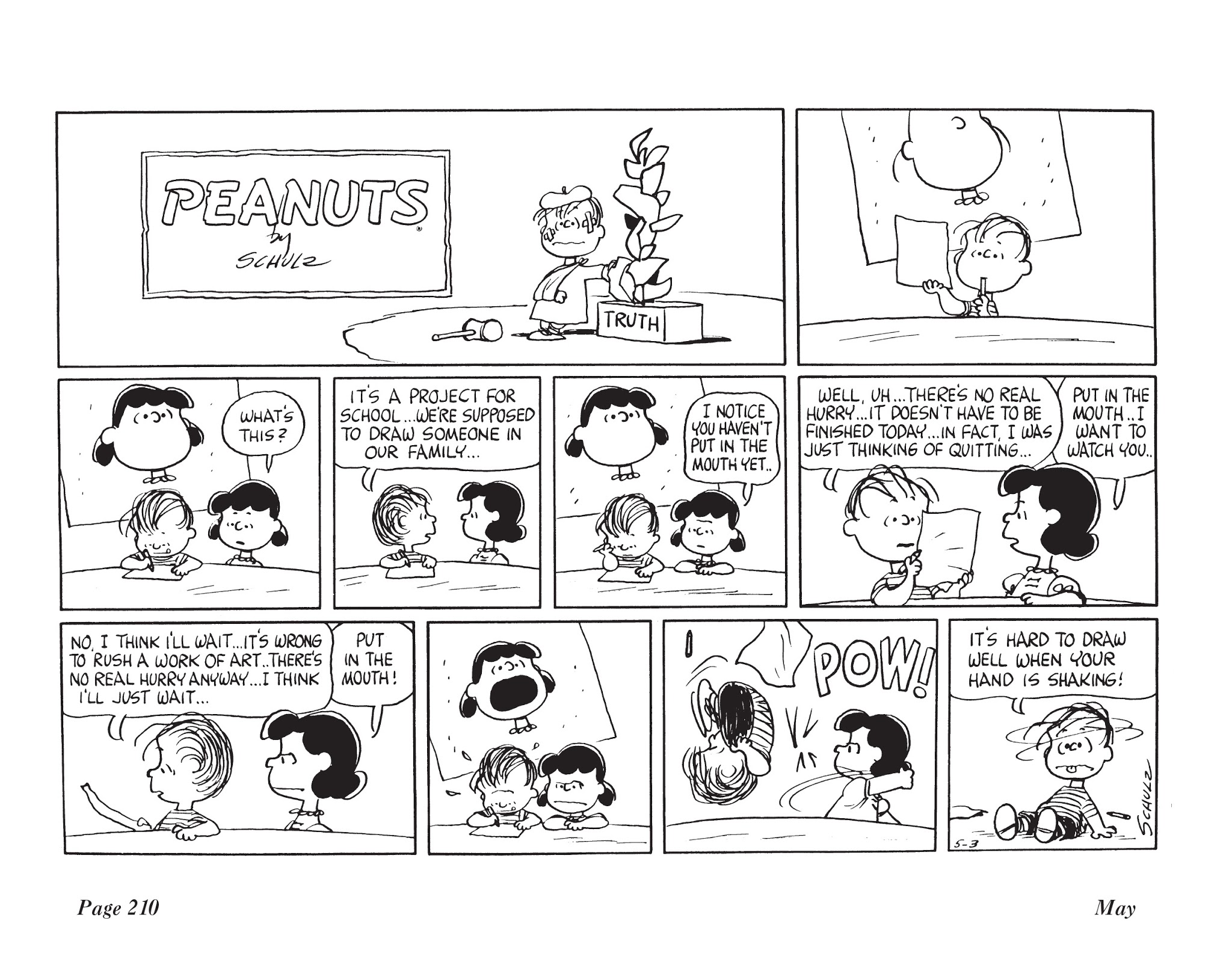 Read online The Complete Peanuts comic -  Issue # TPB 7 - 221