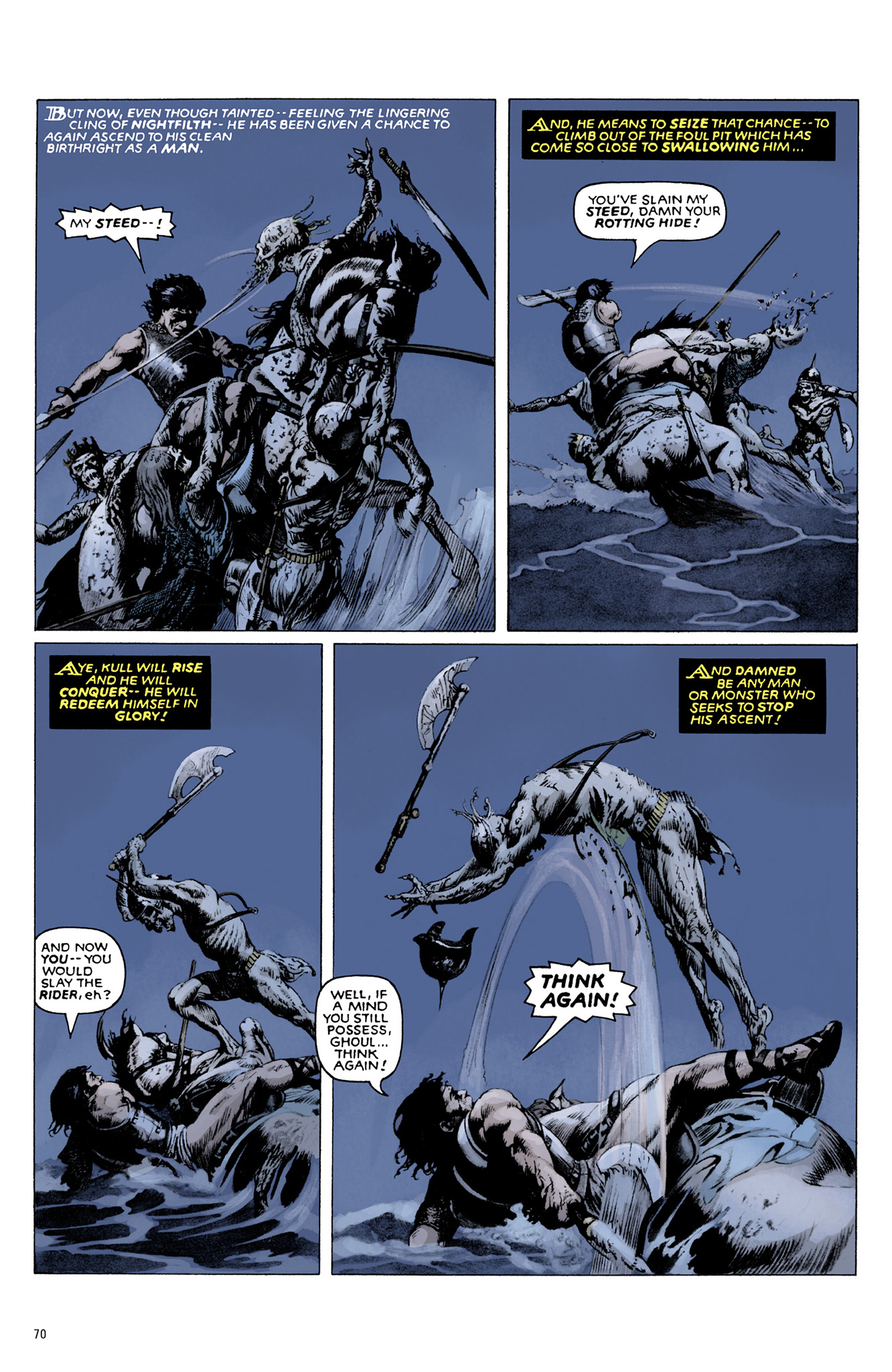 Read online Robert E. Howard's Savage Sword comic -  Issue #10 - 72