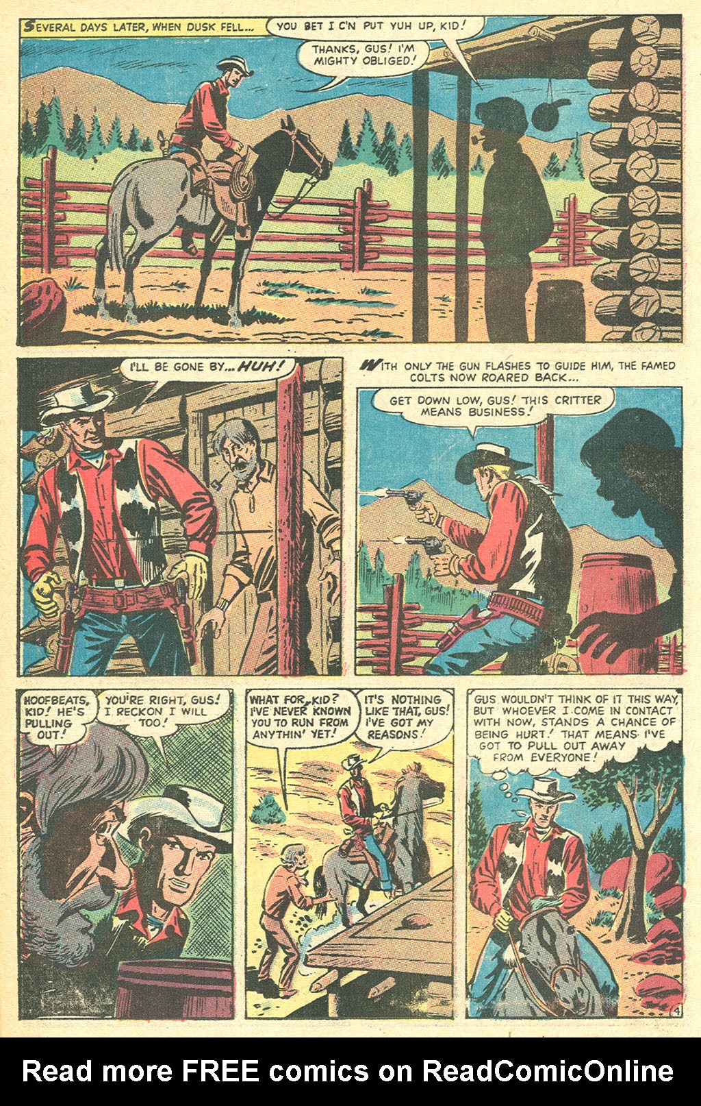 Read online Kid Colt Outlaw comic -  Issue #156 - 40