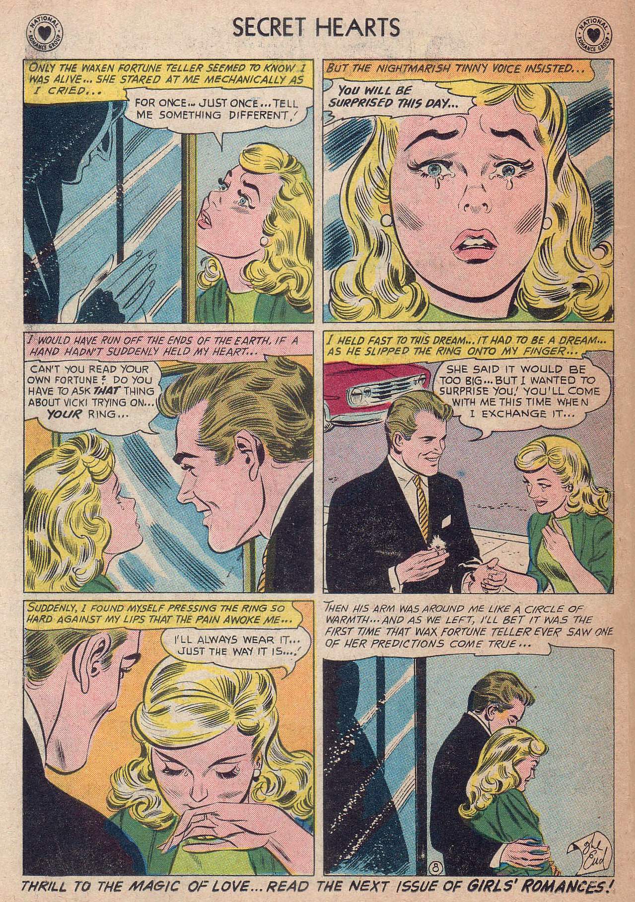 Read online Secret Hearts comic -  Issue #73 - 34