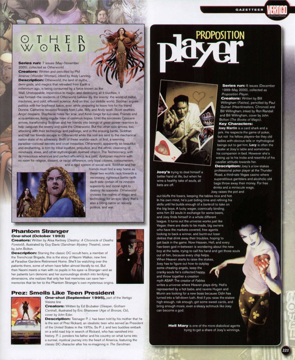 Read online The Vertigo Encyclopedia comic -  Issue # TPB (Part 3) - 21