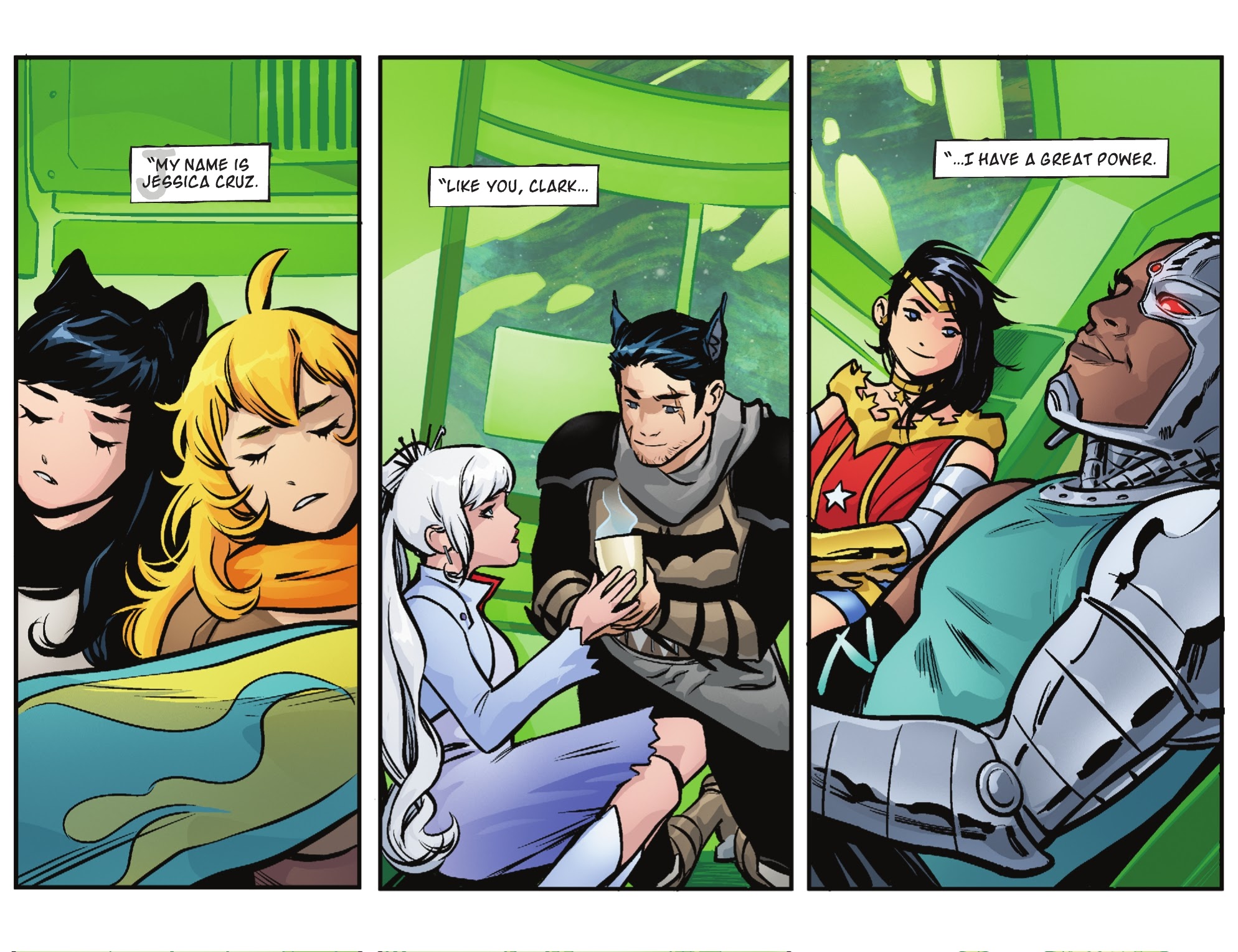Read online RWBY/Justice League comic -  Issue #8 - 25