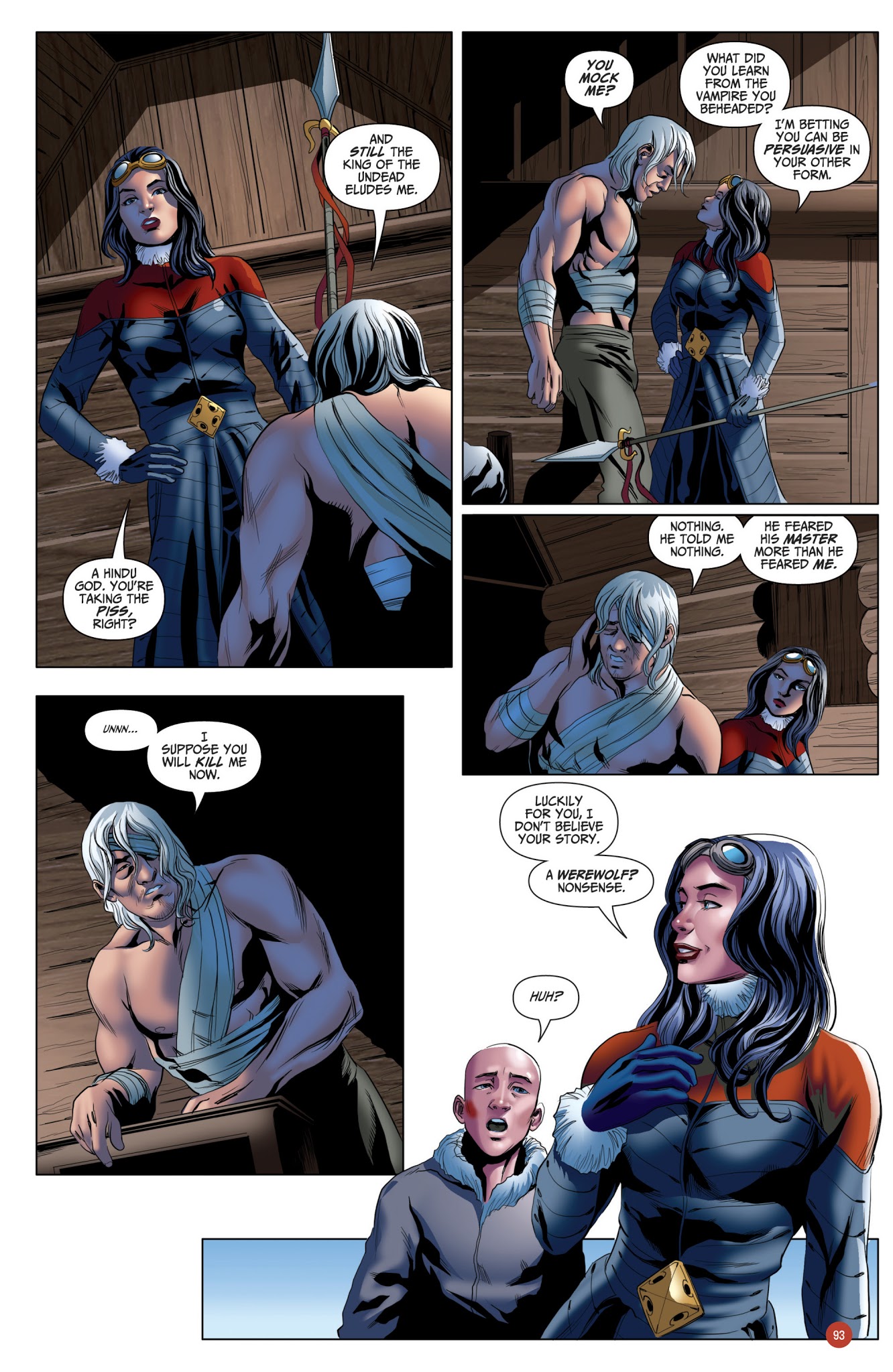 Read online Van Helsing vs. Werewolf comic -  Issue # _TPB 1 - 94