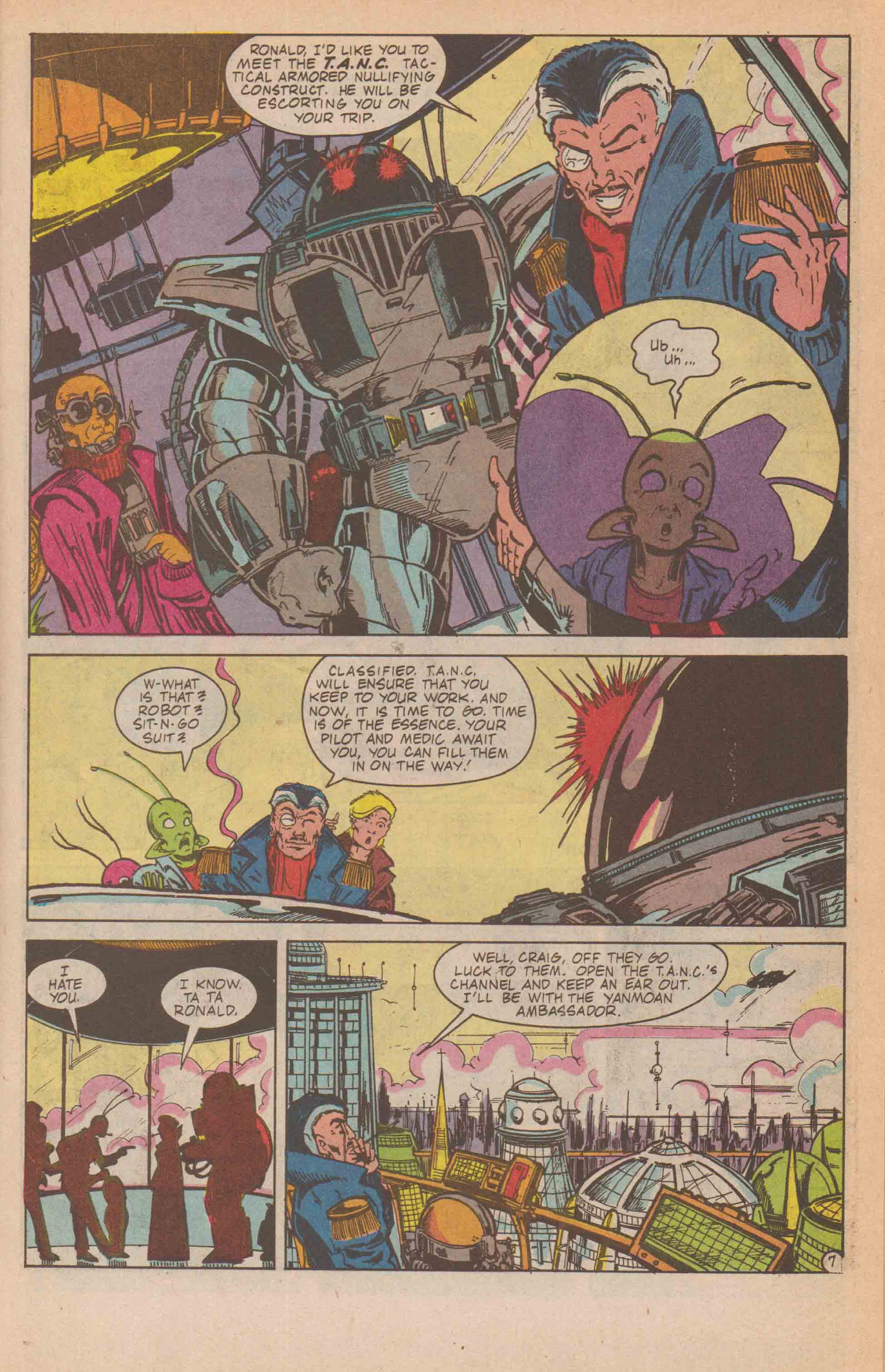 Read online Pirate Corp$! (1987) comic -  Issue #1 - 9