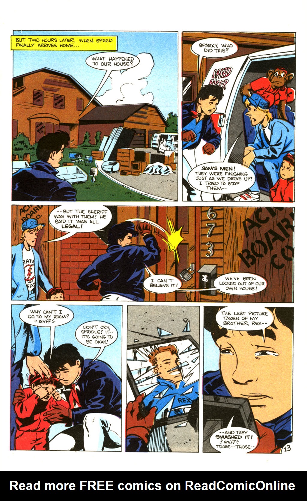 Read online Speed Racer (1987) comic -  Issue #30 - 18