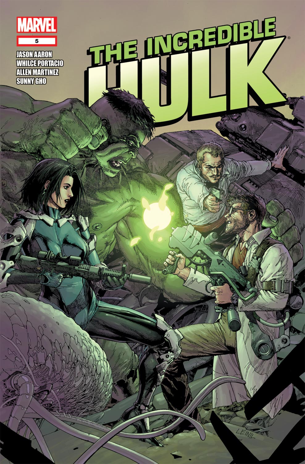Read online Incredible Hulk comic -  Issue #5 - 1