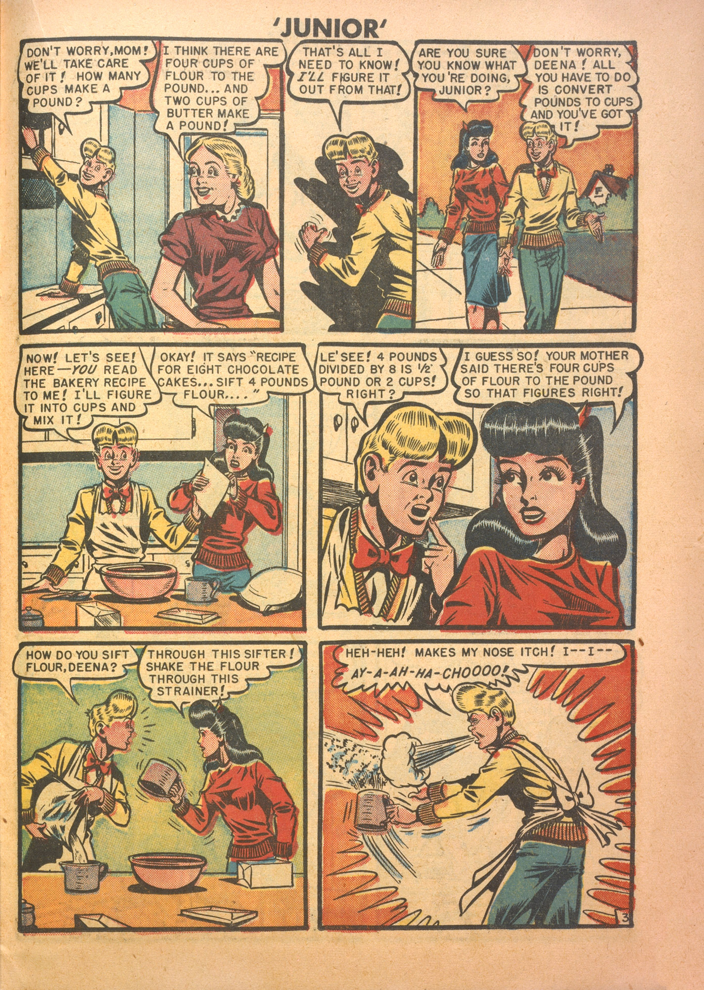 Read online Junior (1947) comic -  Issue #15 - 23