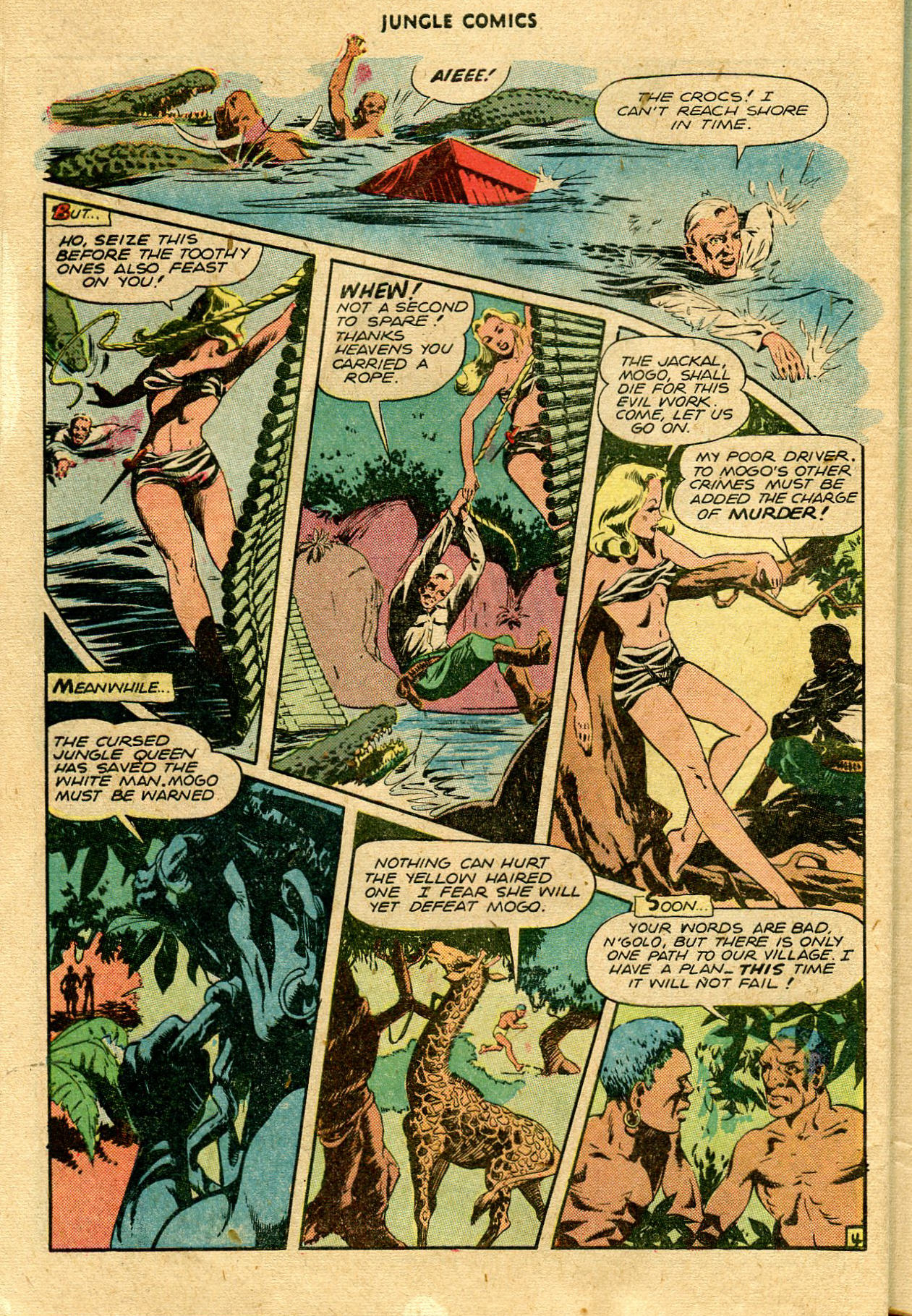 Read online Jungle Comics comic -  Issue #79 - 47