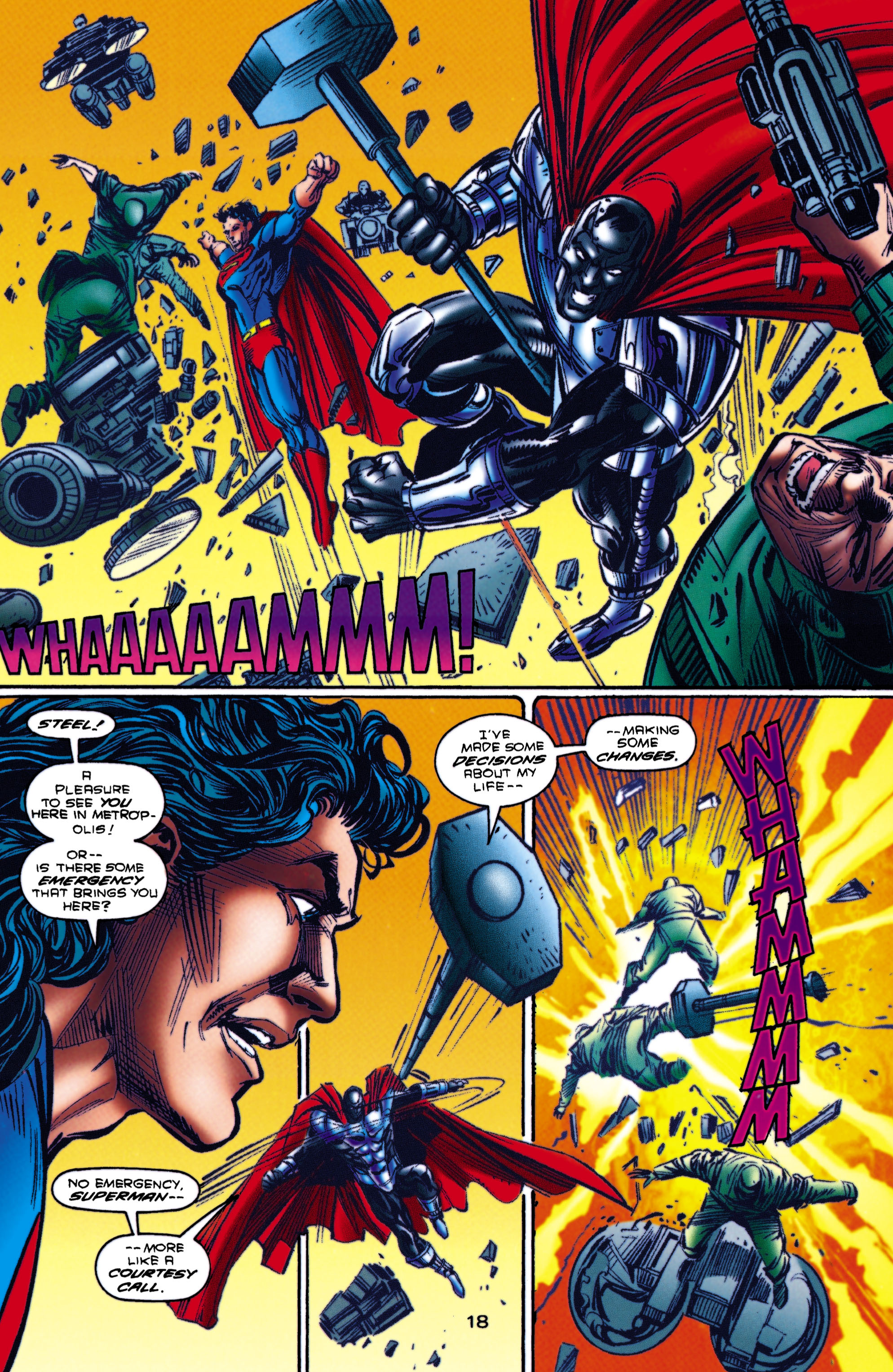 Read online Steel (1994) comic -  Issue #34 - 19