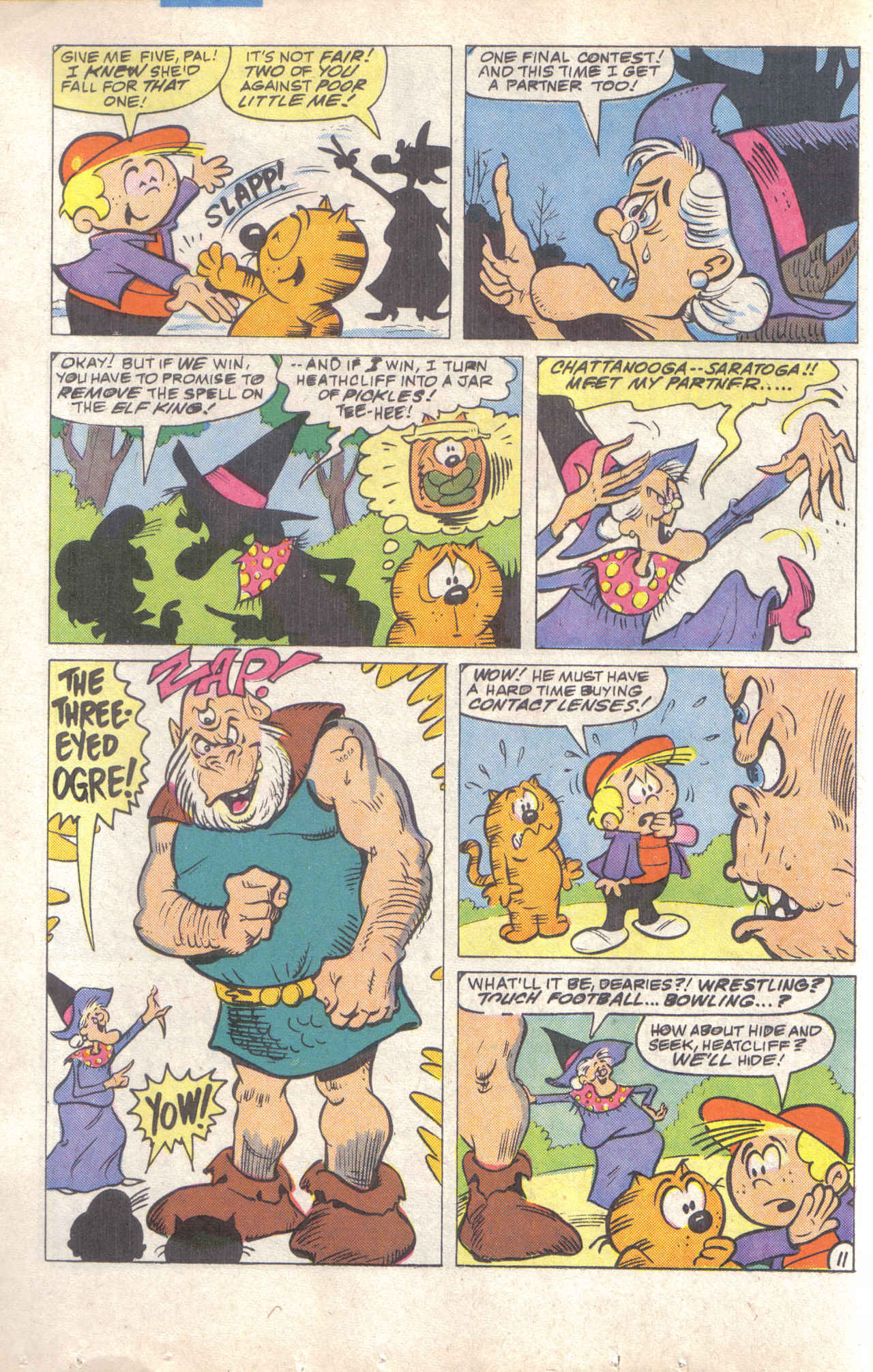 Read online Heathcliff's Funhouse comic -  Issue #6 - 16