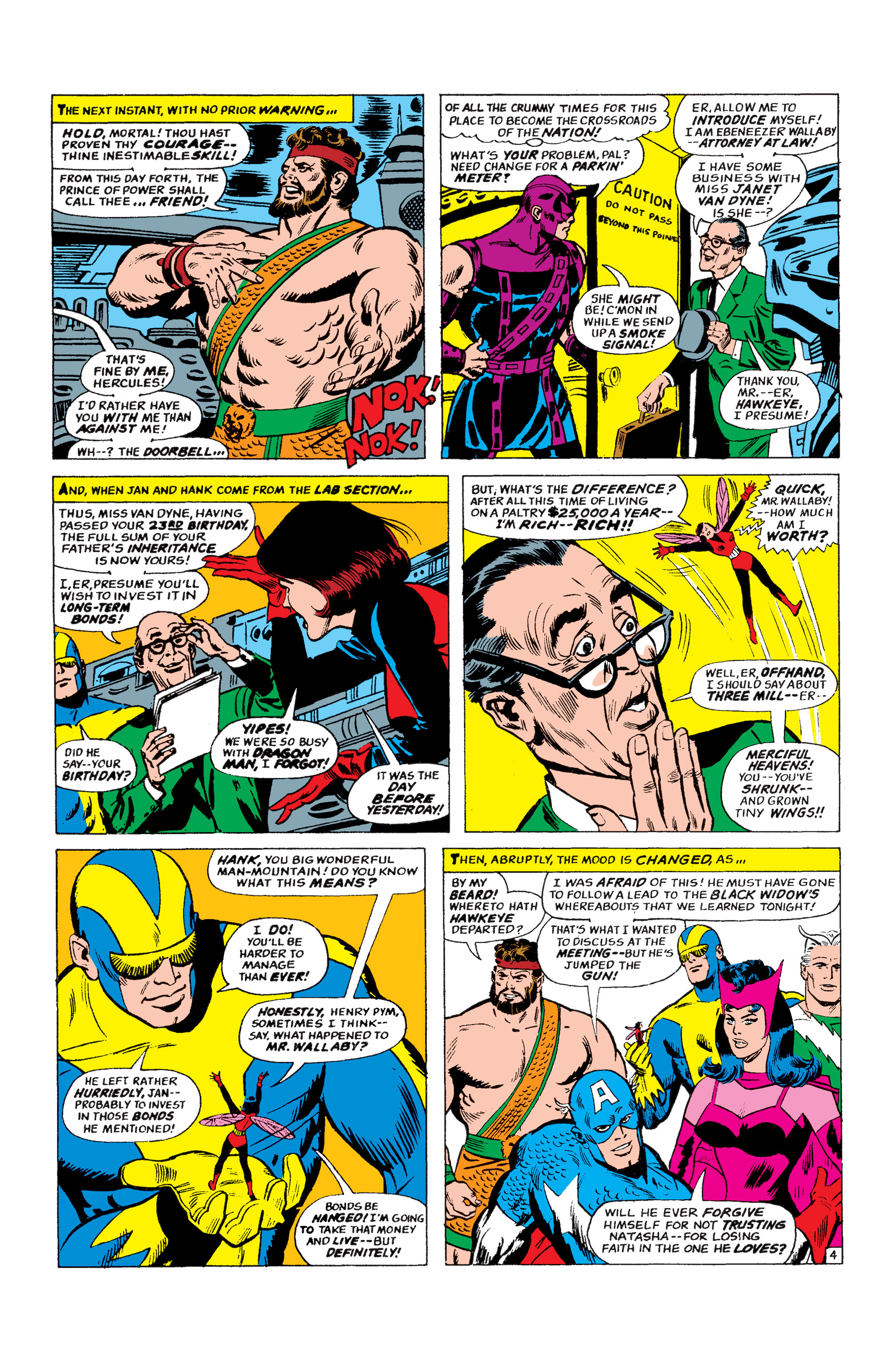 Read online Marvel Masterworks: The Avengers comic -  Issue # TPB 5 (Part 1) - 49