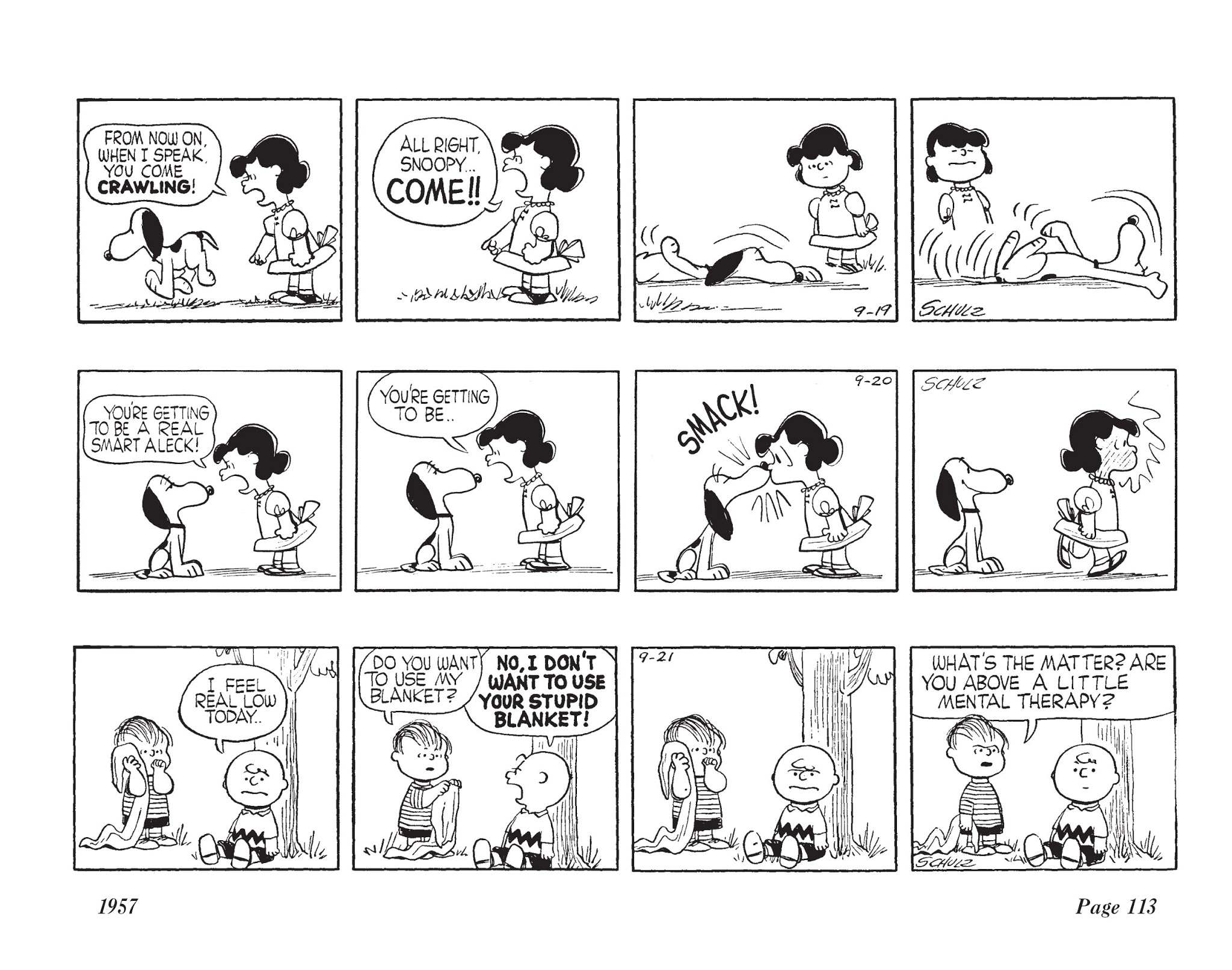 Read online The Complete Peanuts comic -  Issue # TPB 4 - 127