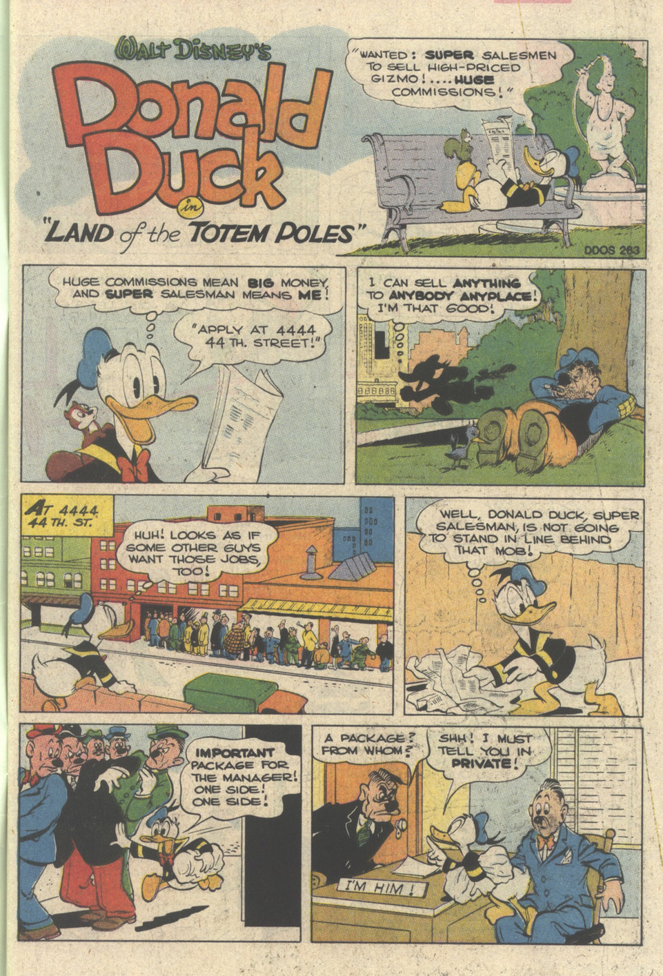 Read online Walt Disney's Donald Duck (1952) comic -  Issue #278 - 3