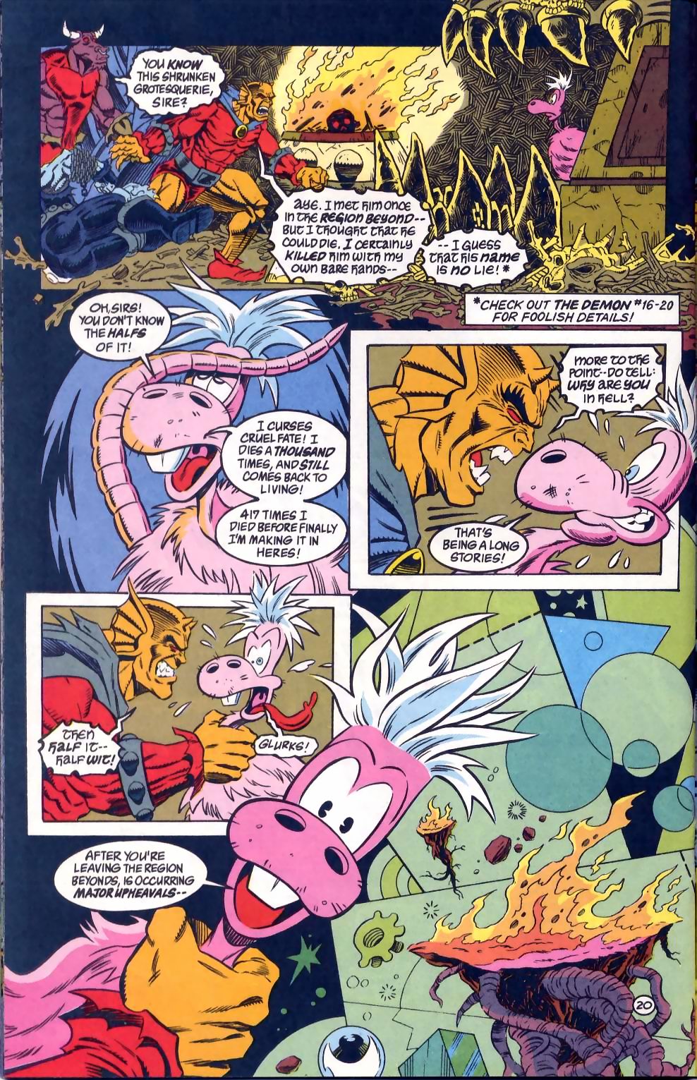 Read online The Demon (1990) comic -  Issue #36 - 22