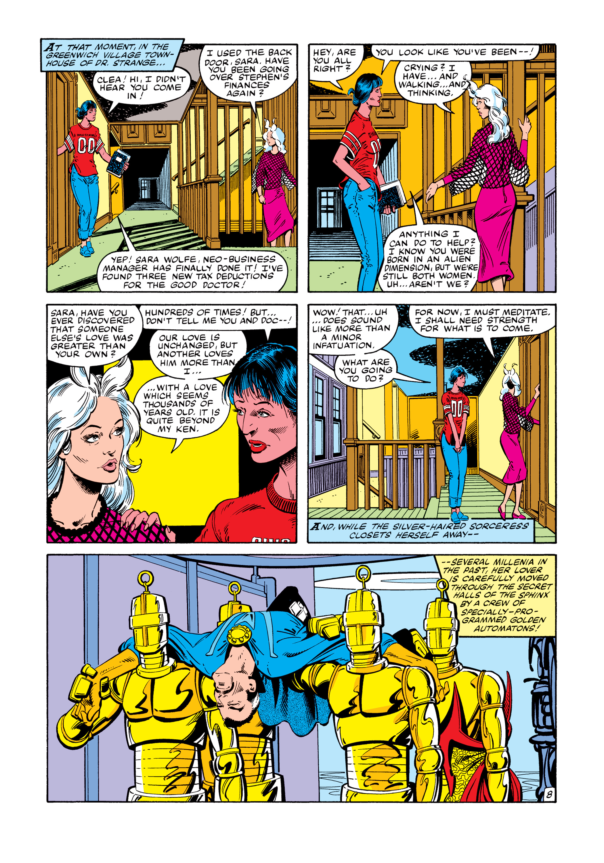 Read online Marvel Masterworks: Doctor Strange comic -  Issue # TPB 9 (Part 2) - 55