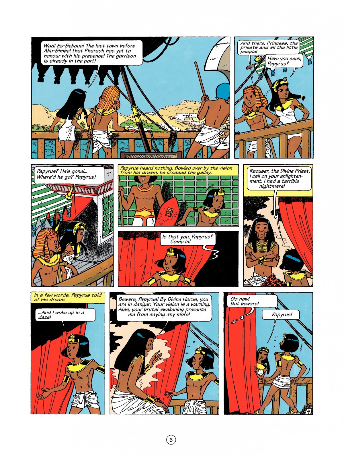 Read online Papyrus comic -  Issue #1 - 6