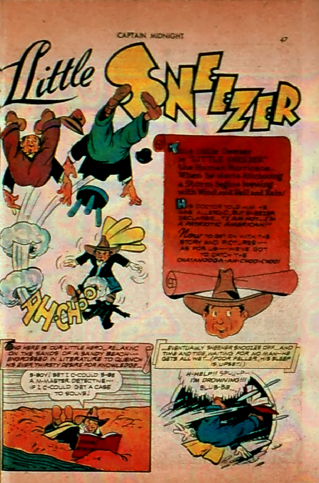 Read online Captain Midnight (1942) comic -  Issue #1 - 47