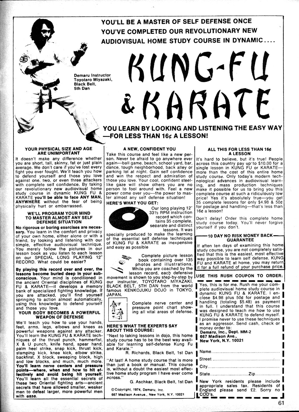 Read online The Deadly Hands of Kung Fu comic -  Issue #5 - 58