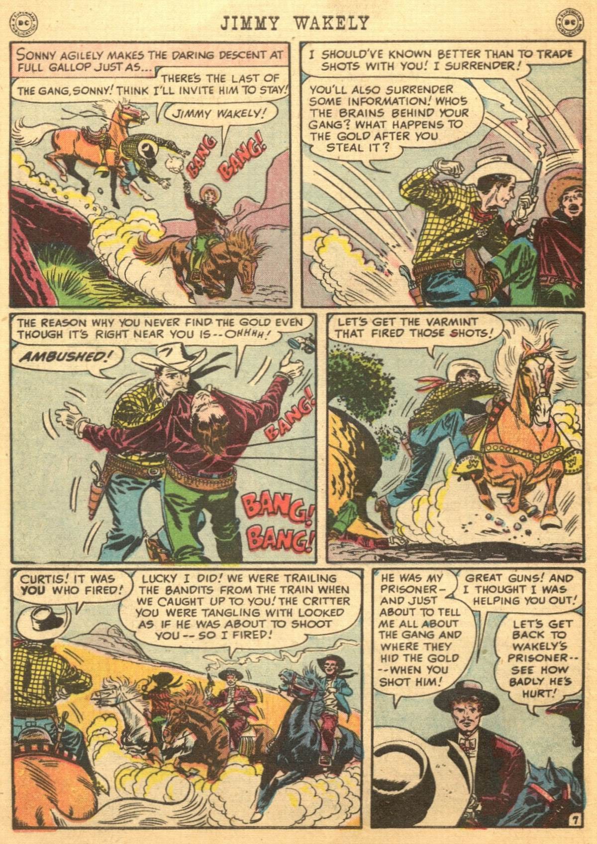 Read online Jimmy Wakely comic -  Issue #1 - 10