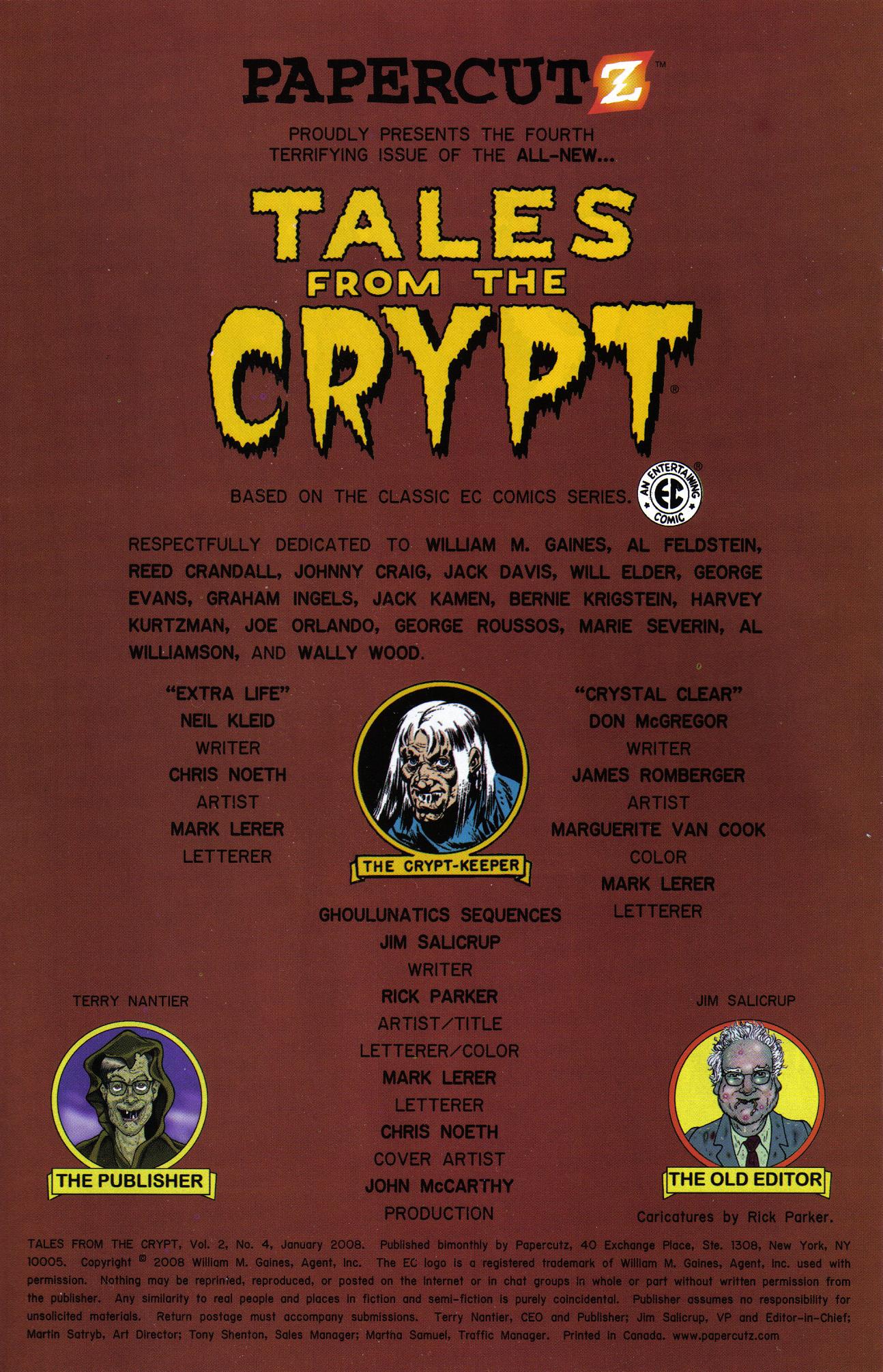 Read online Tales From The Crypt (2007) comic -  Issue #4 - 2
