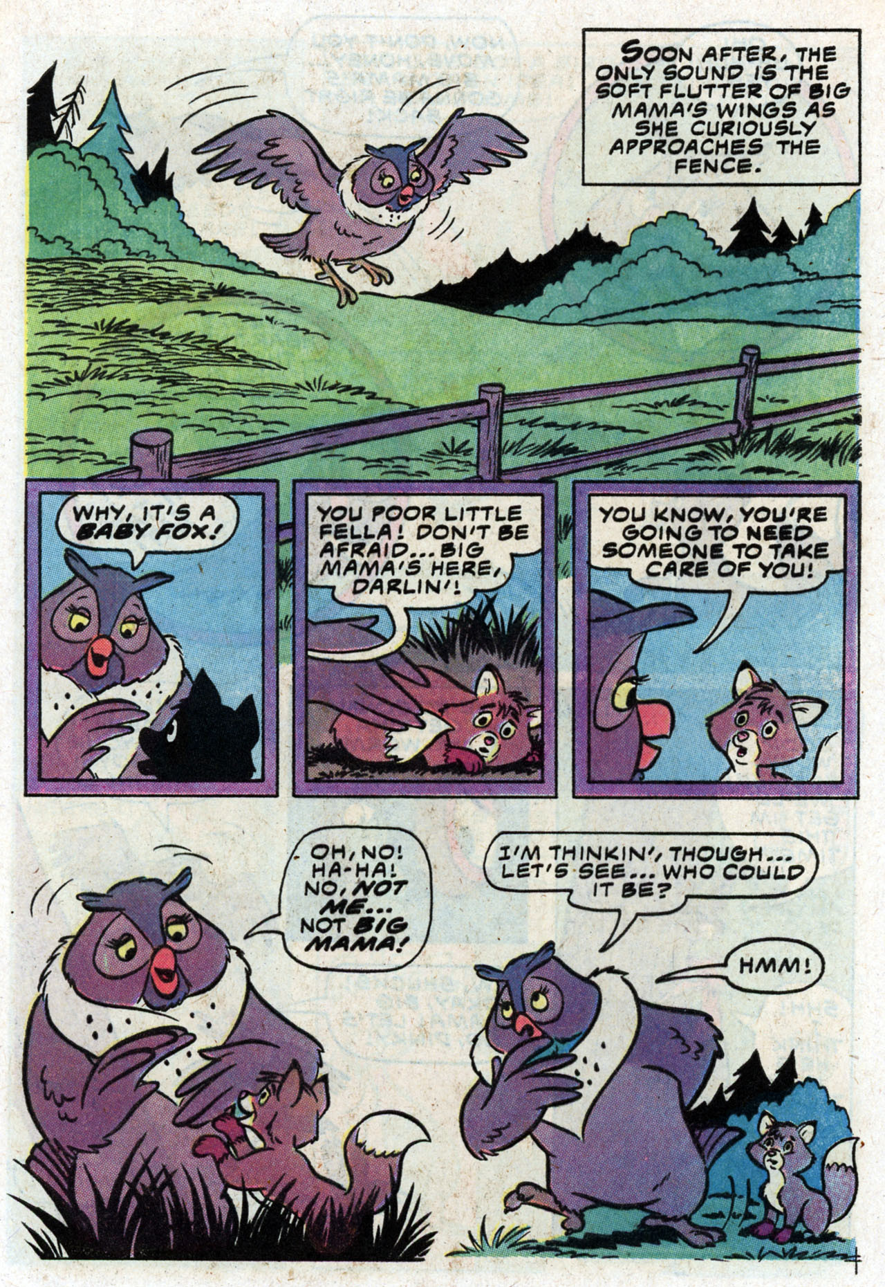 Read online Walt Disney Productions' The Fox and the Hound comic -  Issue #1 - 5