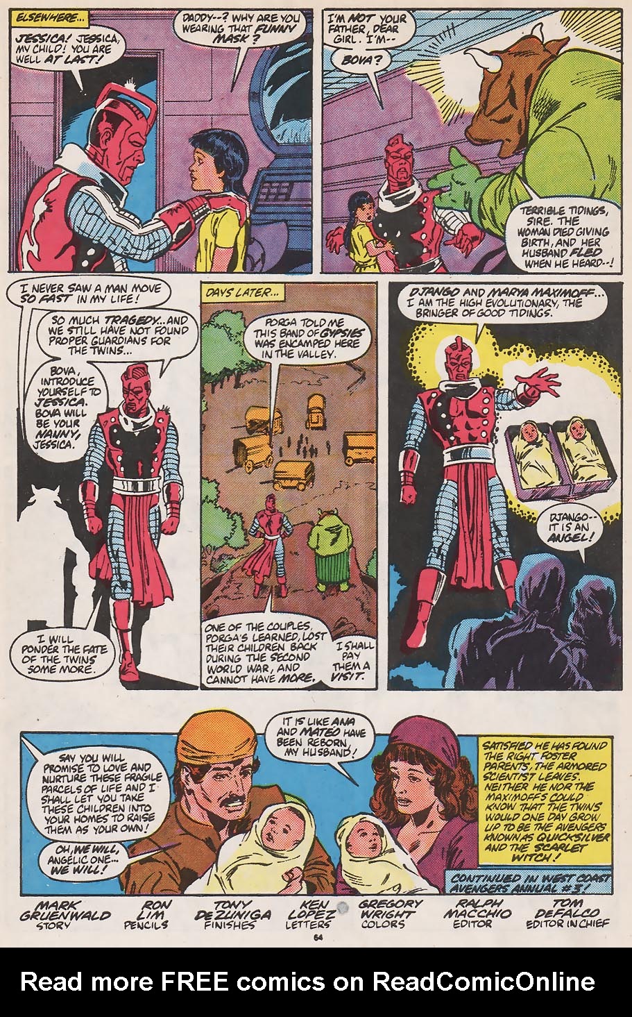 Read online Web of Spider-Man (1985) comic -  Issue # _Annual 4 - 57
