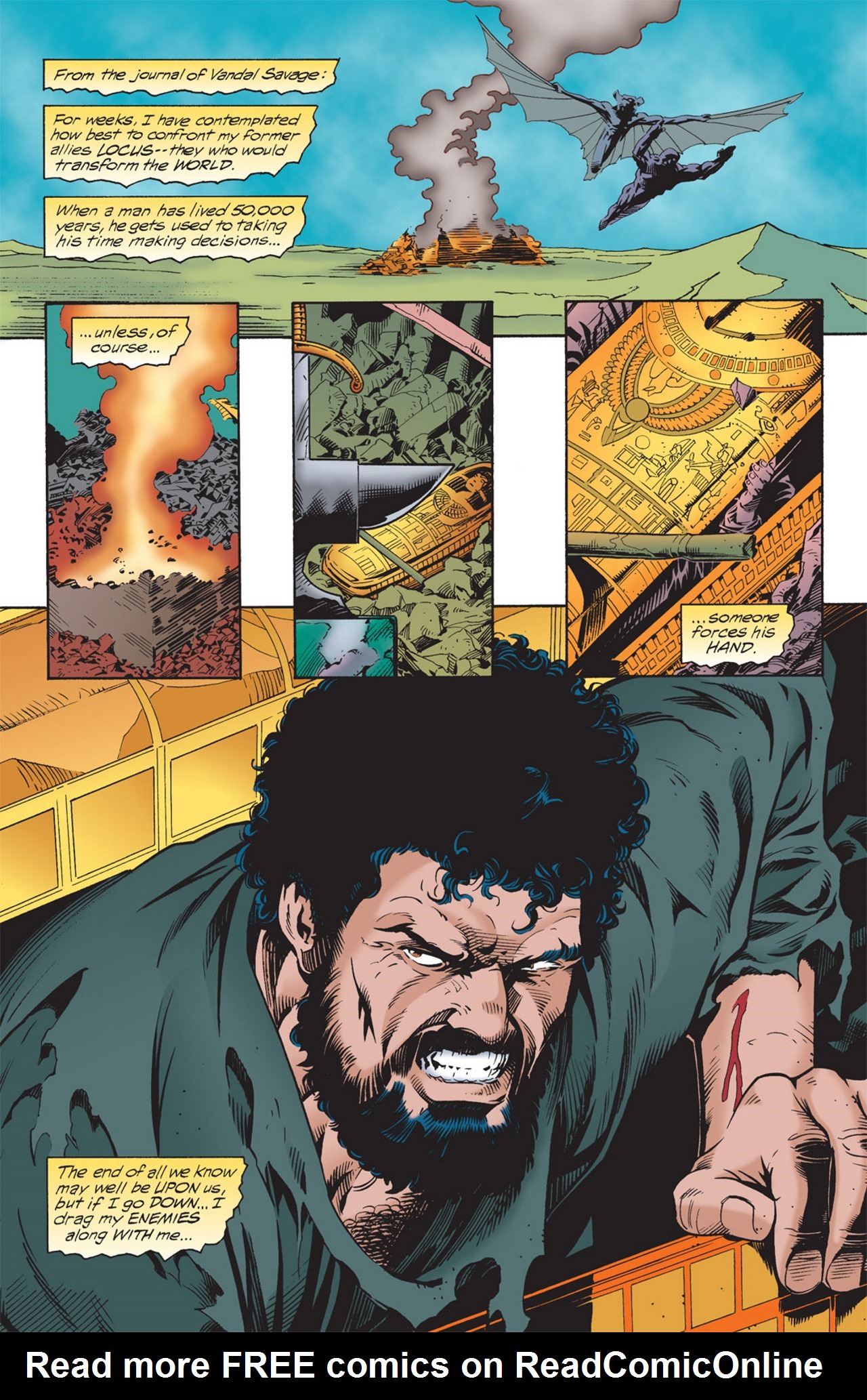 Read online JLA: Year One comic -  Issue #9 - 13