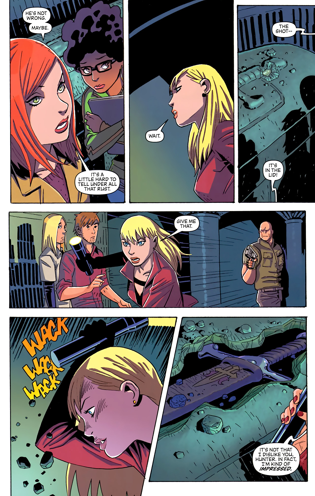 Read online Hunter's Fortune comic -  Issue #4 - 12