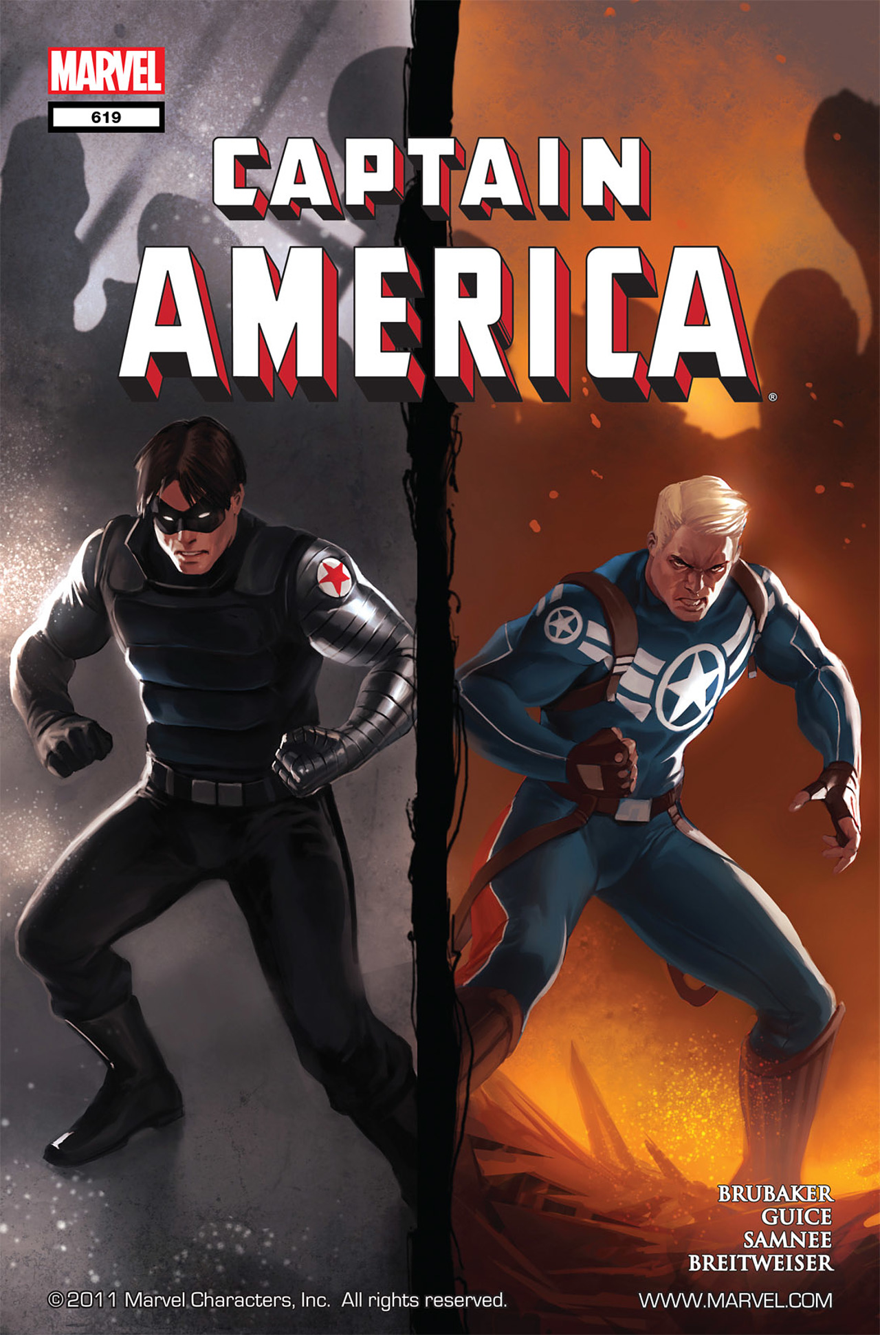 Read online Captain America (1968) comic -  Issue #619 - 1