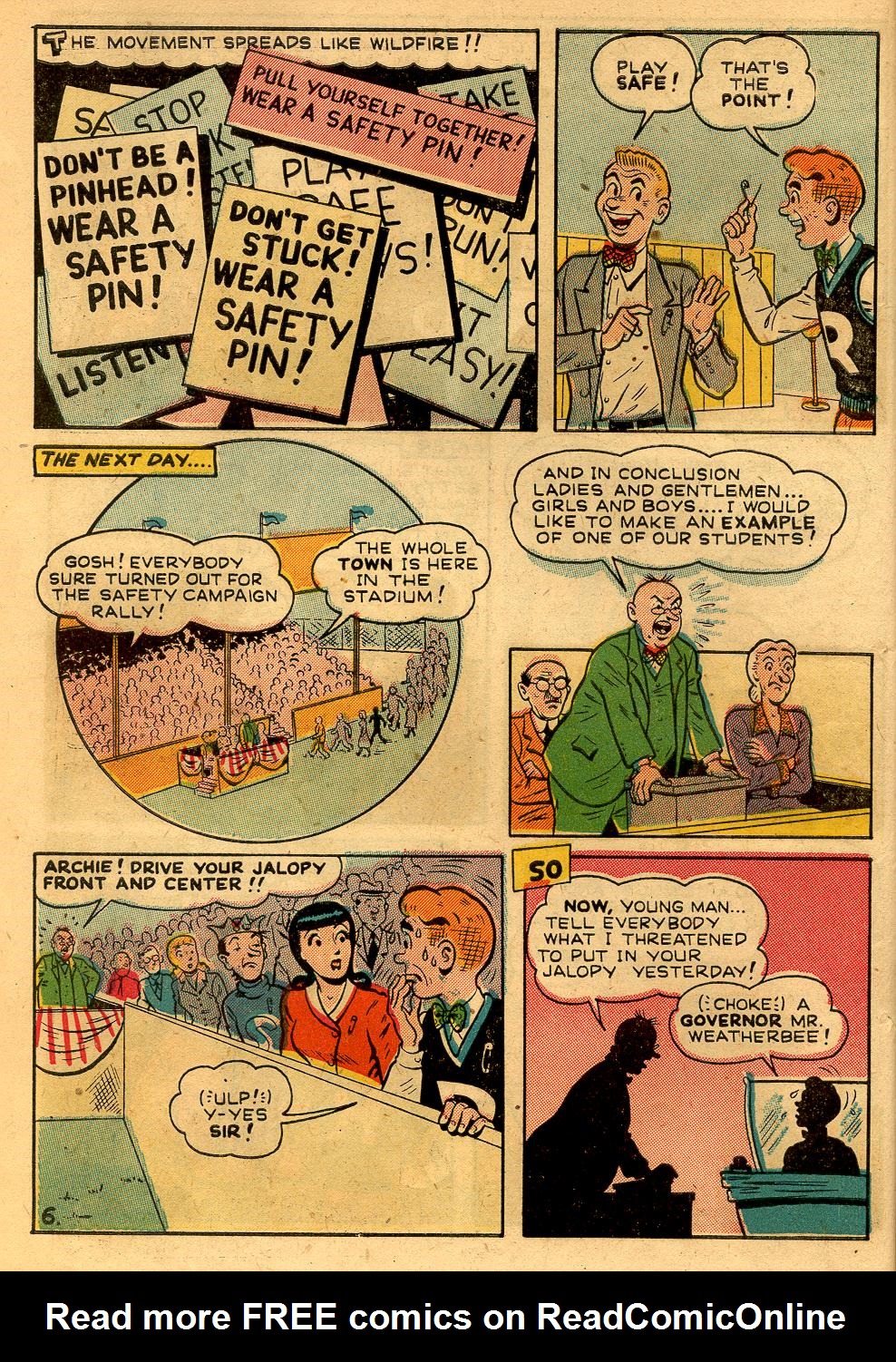Read online Archie Comics comic -  Issue #050 - 8