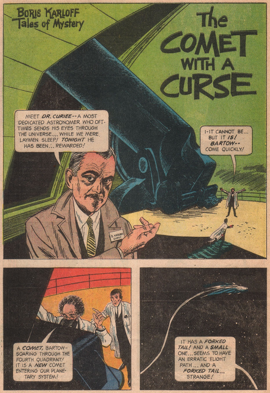 Read online Boris Karloff Tales of Mystery comic -  Issue #7 - 4