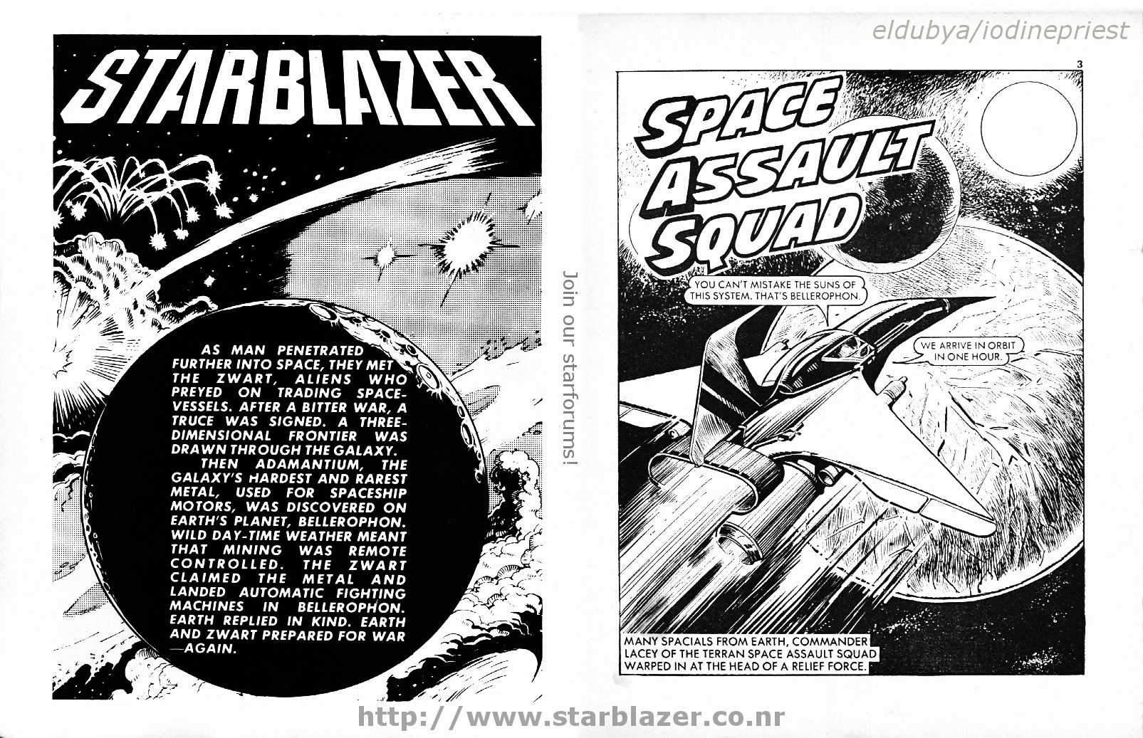 Read online Starblazer comic -  Issue #92 - 3
