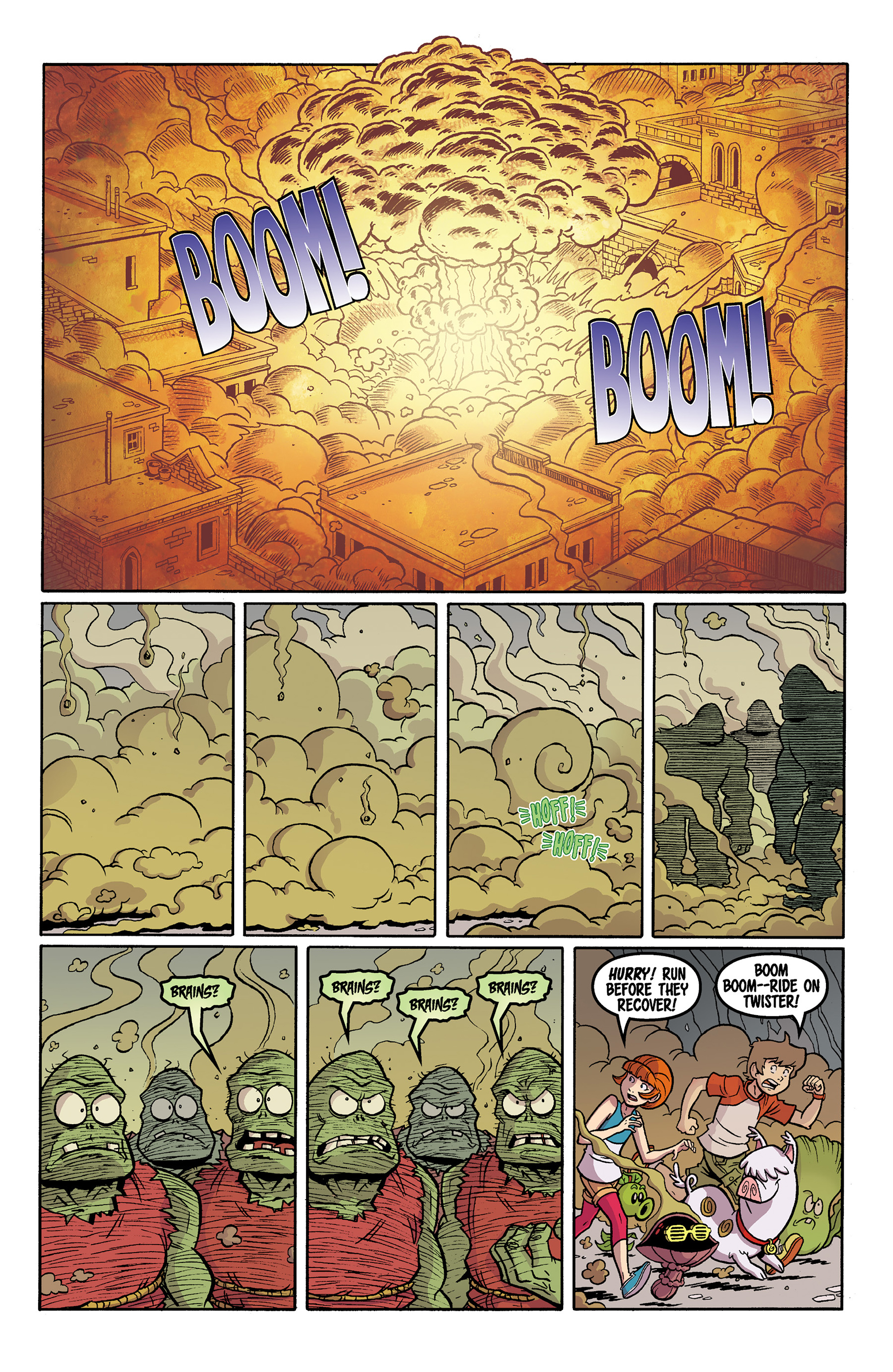 Read online Plants vs. Zombies: Boom Boom Mushroom comic -  Issue #12 - 9