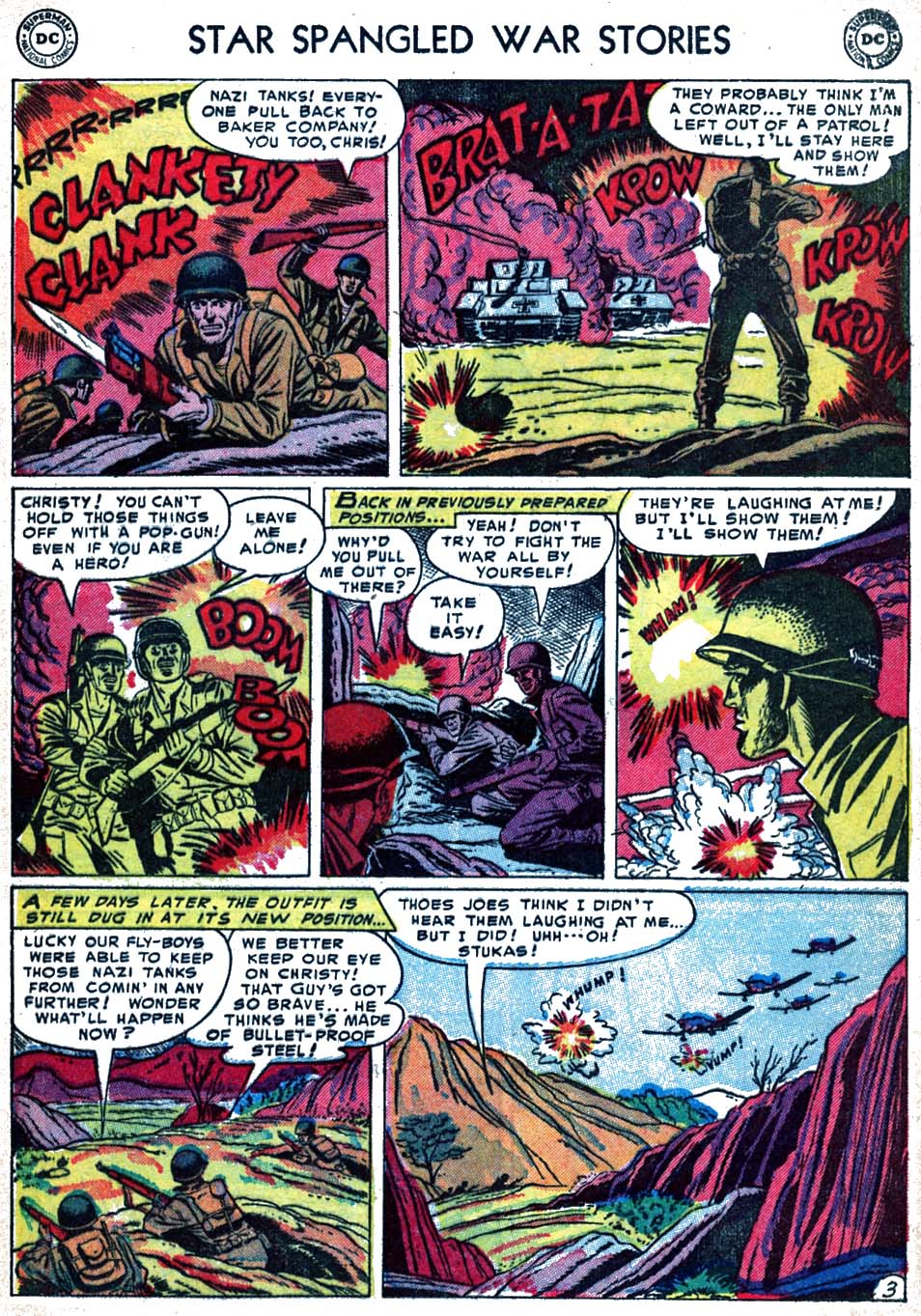 Read online Star Spangled War Stories (1952) comic -  Issue #16 - 21