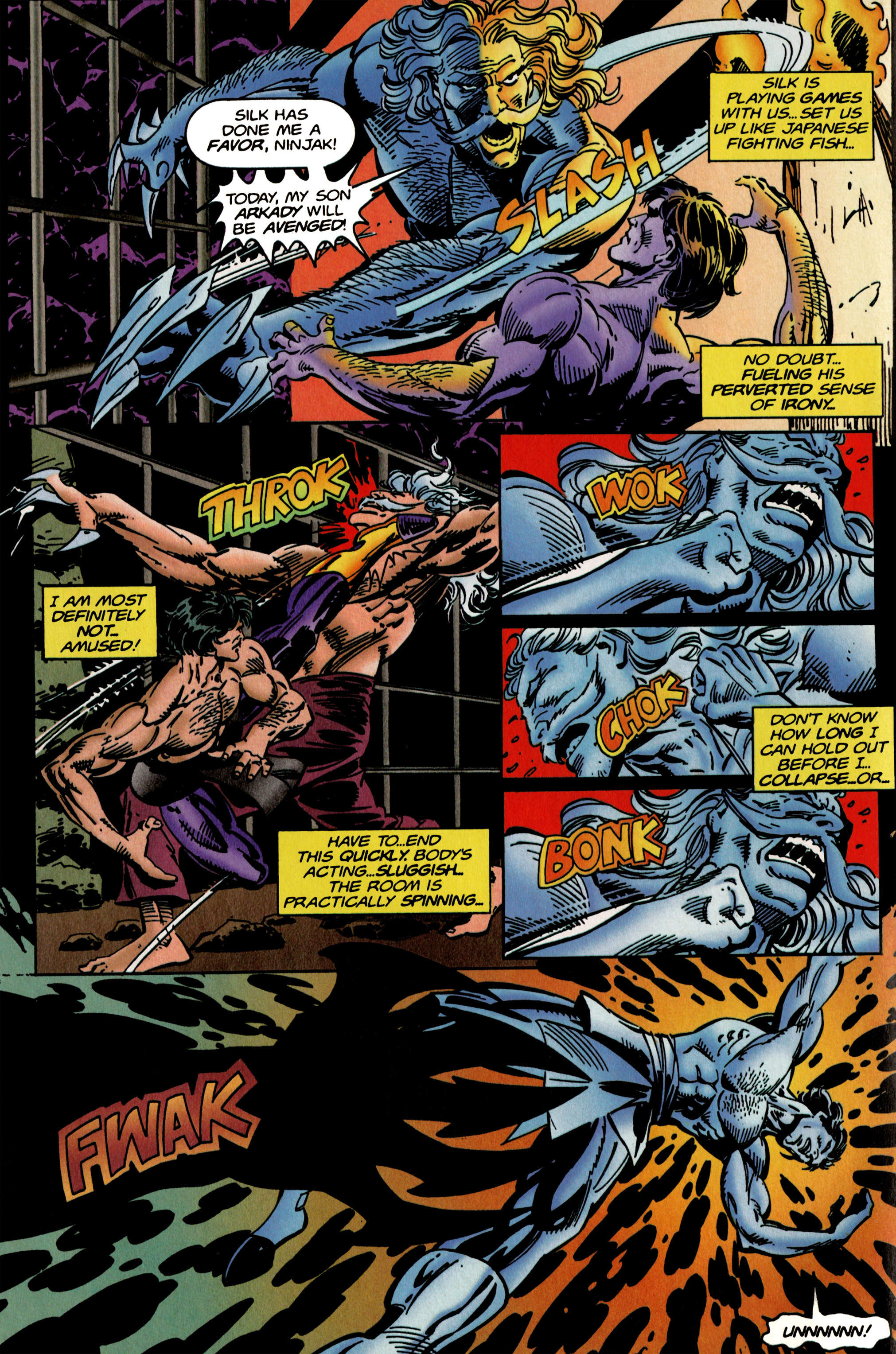 Read online Ninjak (1994) comic -  Issue #20 - 7