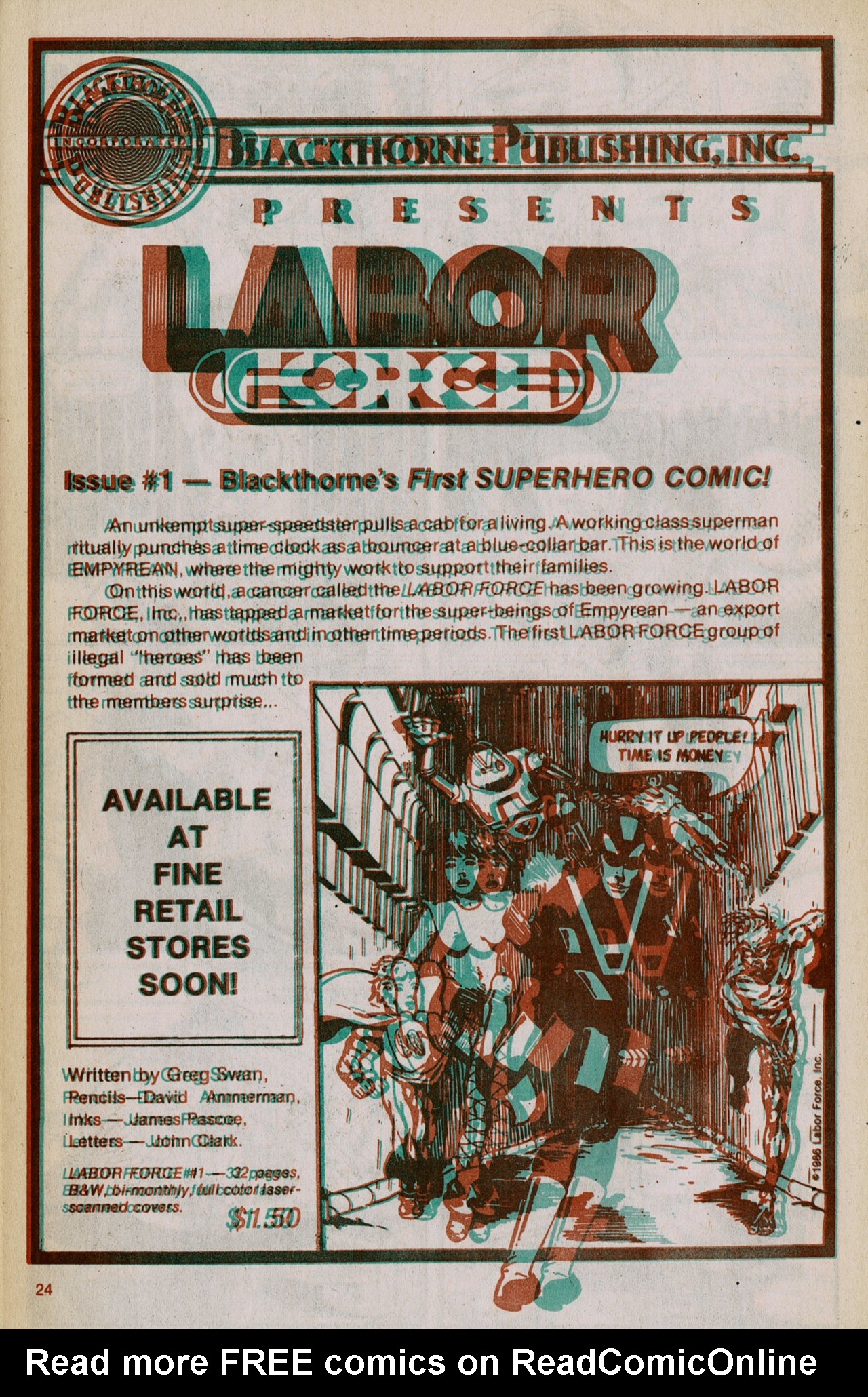 Read online Blackthorne 3-D Series comic -  Issue #10 - 26