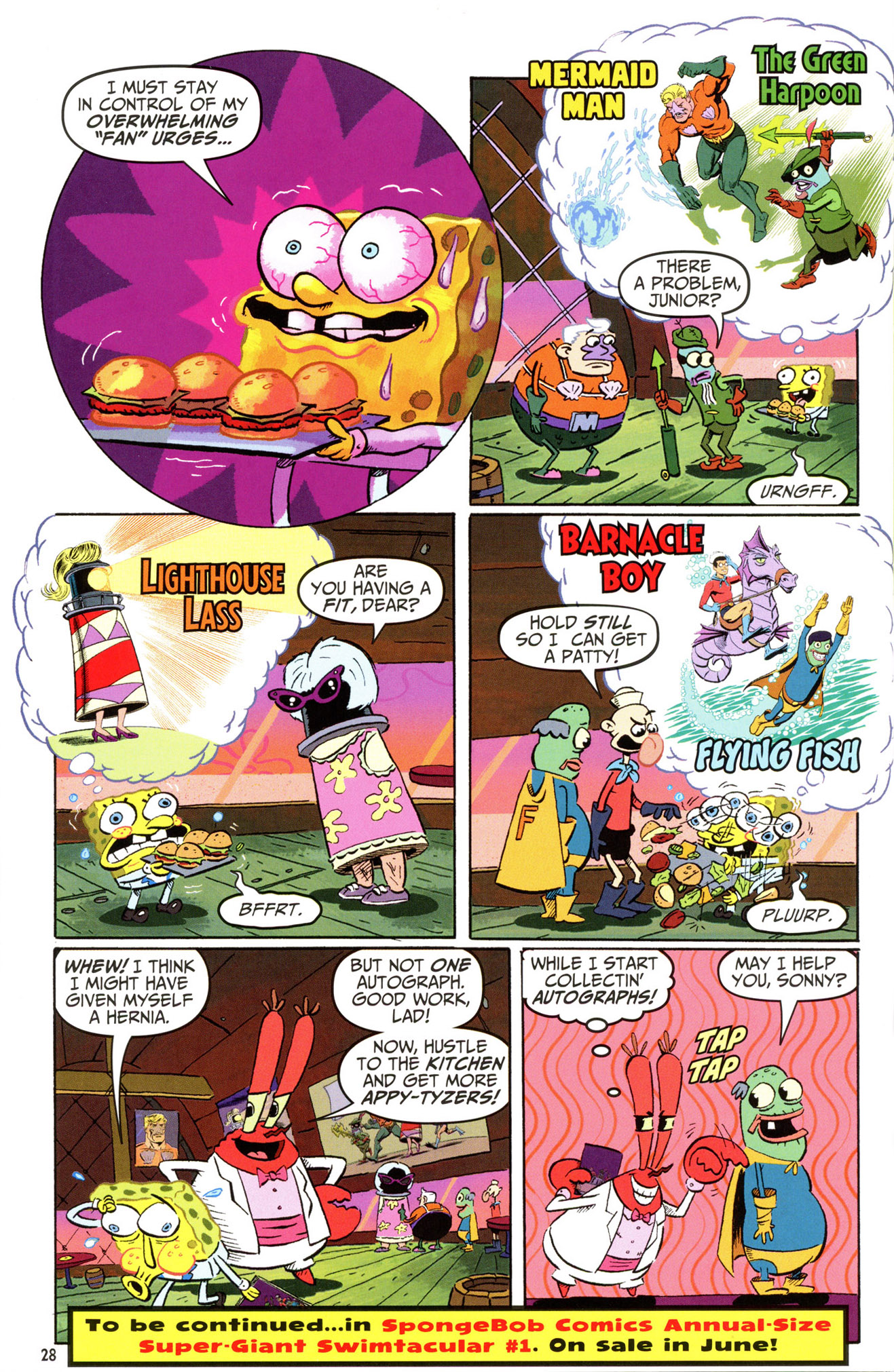 Read online Spongebob Freestyle Funnies comic -  Issue # FCBD 2013 - 30