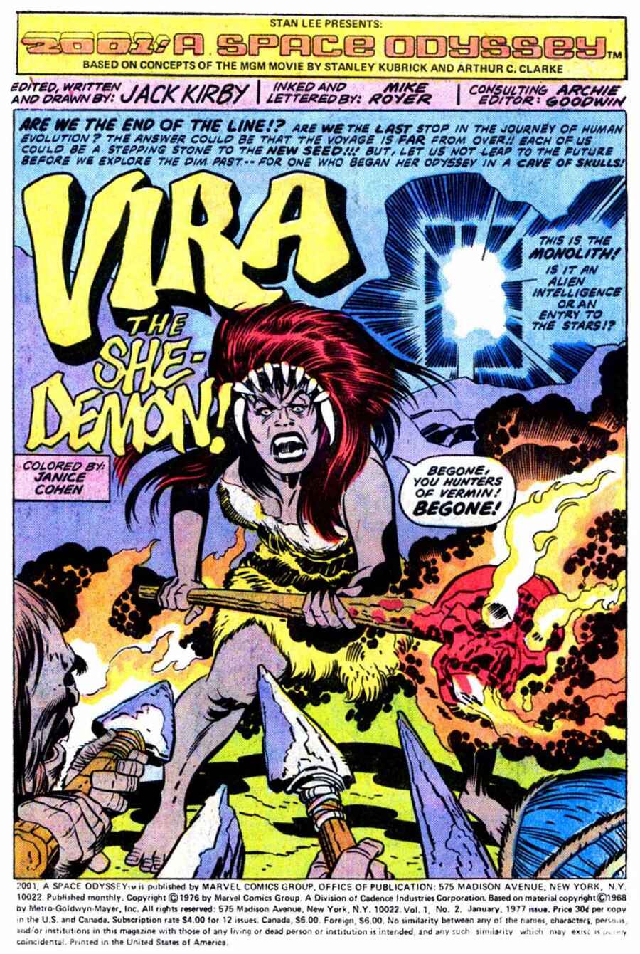 Read online 2001: A Space Odyssey comic -  Issue #2 - 2