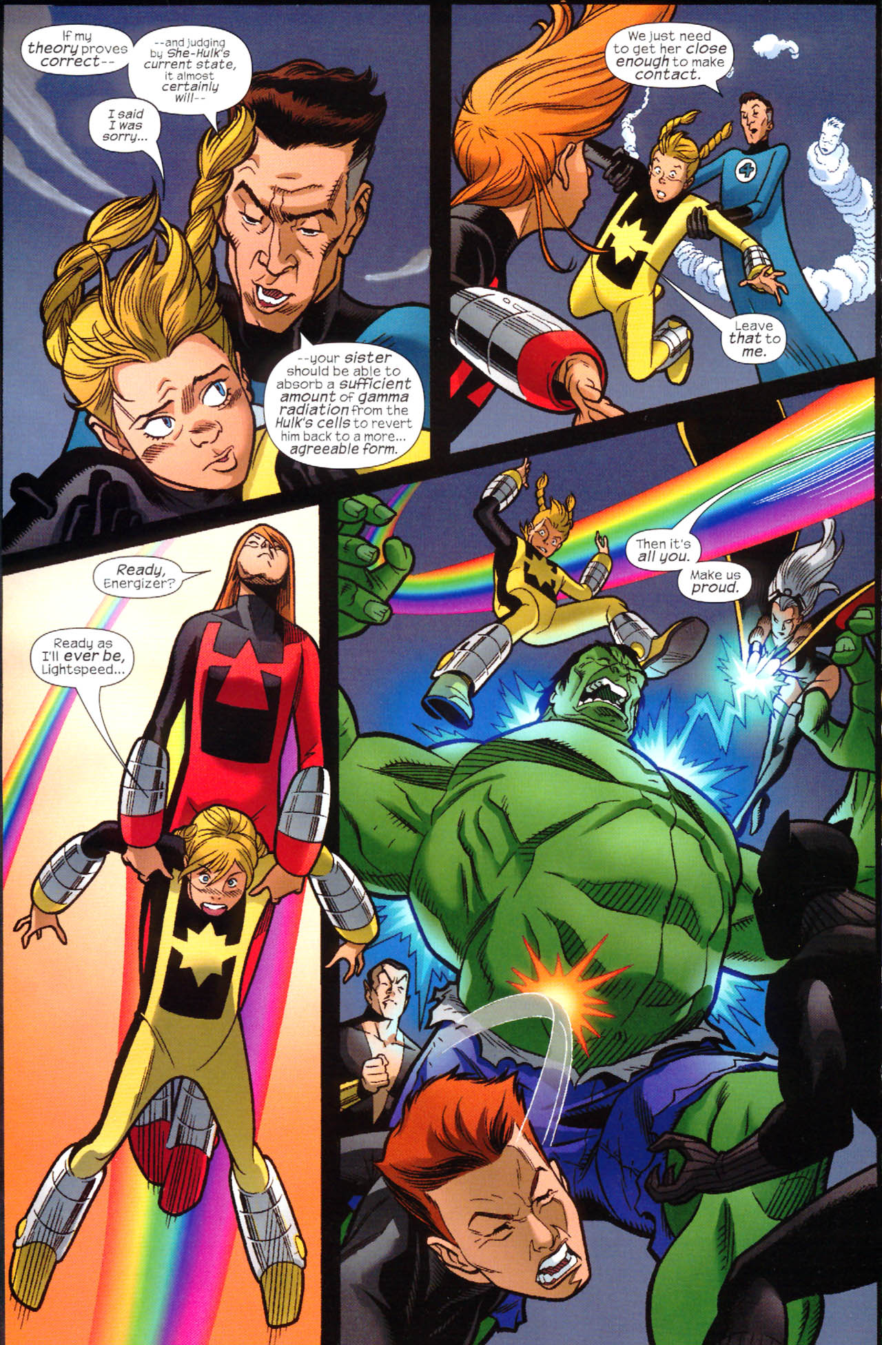 Read online Hulk and Power Pack comic -  Issue #4 - 14