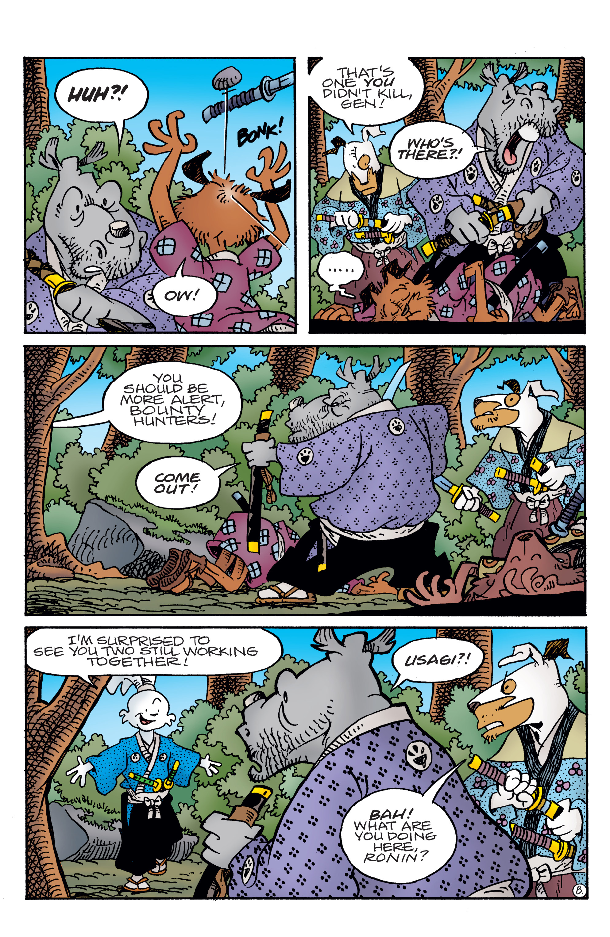Read online Usagi Yojimbo (2019) comic -  Issue #7 - 10