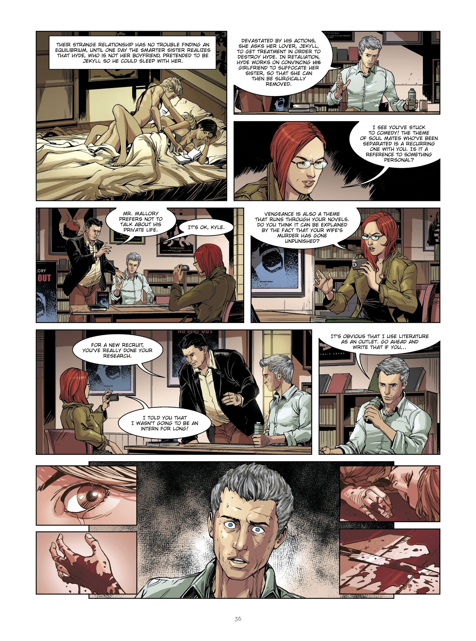 Read online Synchronic comic -  Issue #1 - 36