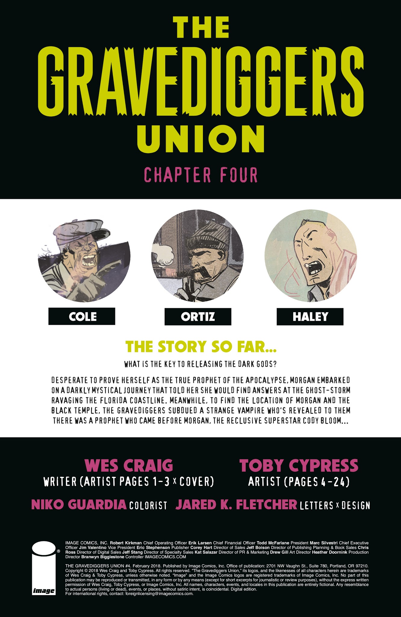 Read online The Gravediggers Union comic -  Issue #4 - 2