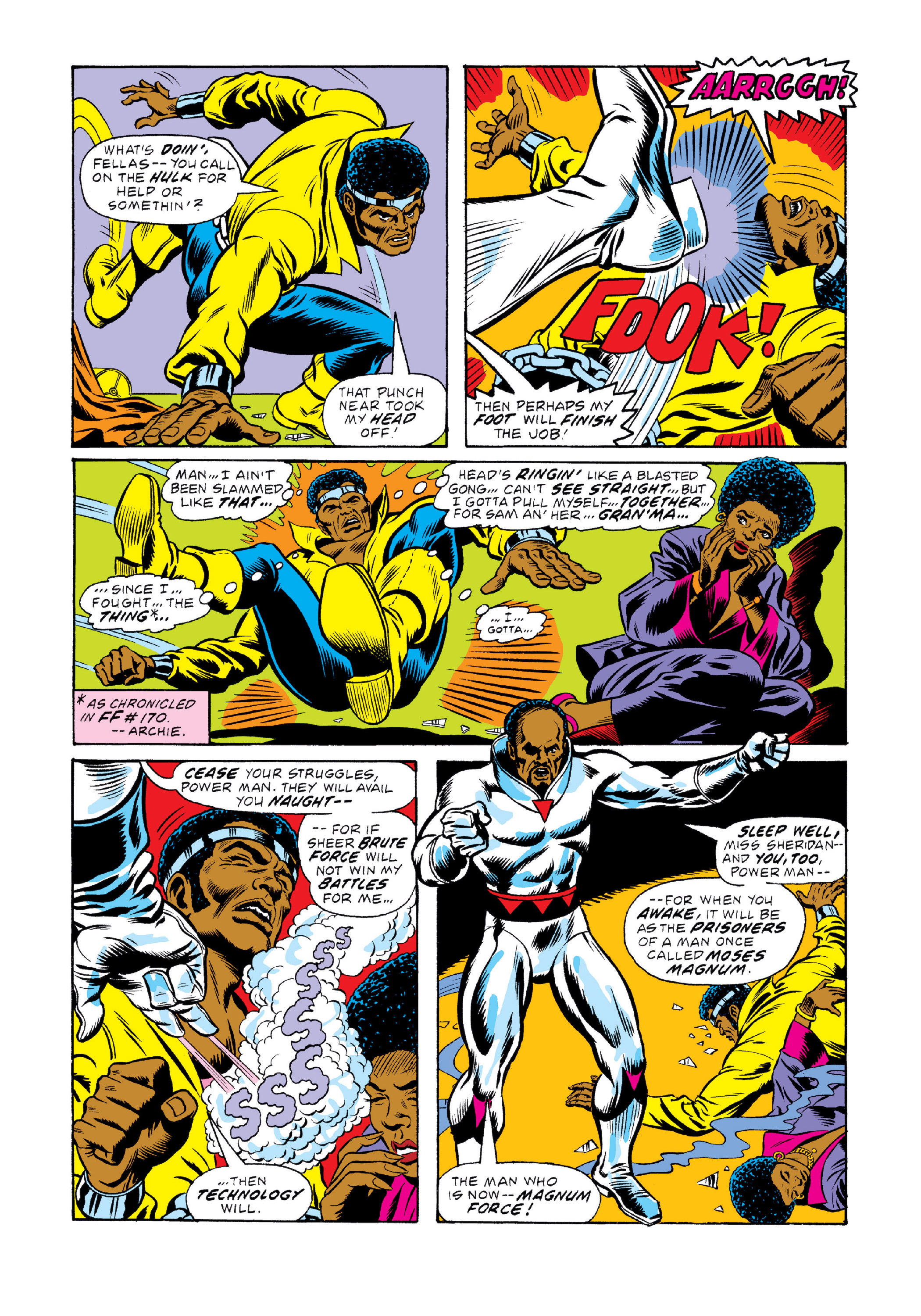 Read online Marvel Masterworks: Luke Cage, Power Man comic -  Issue # TPB 3 (Part 1) - 89